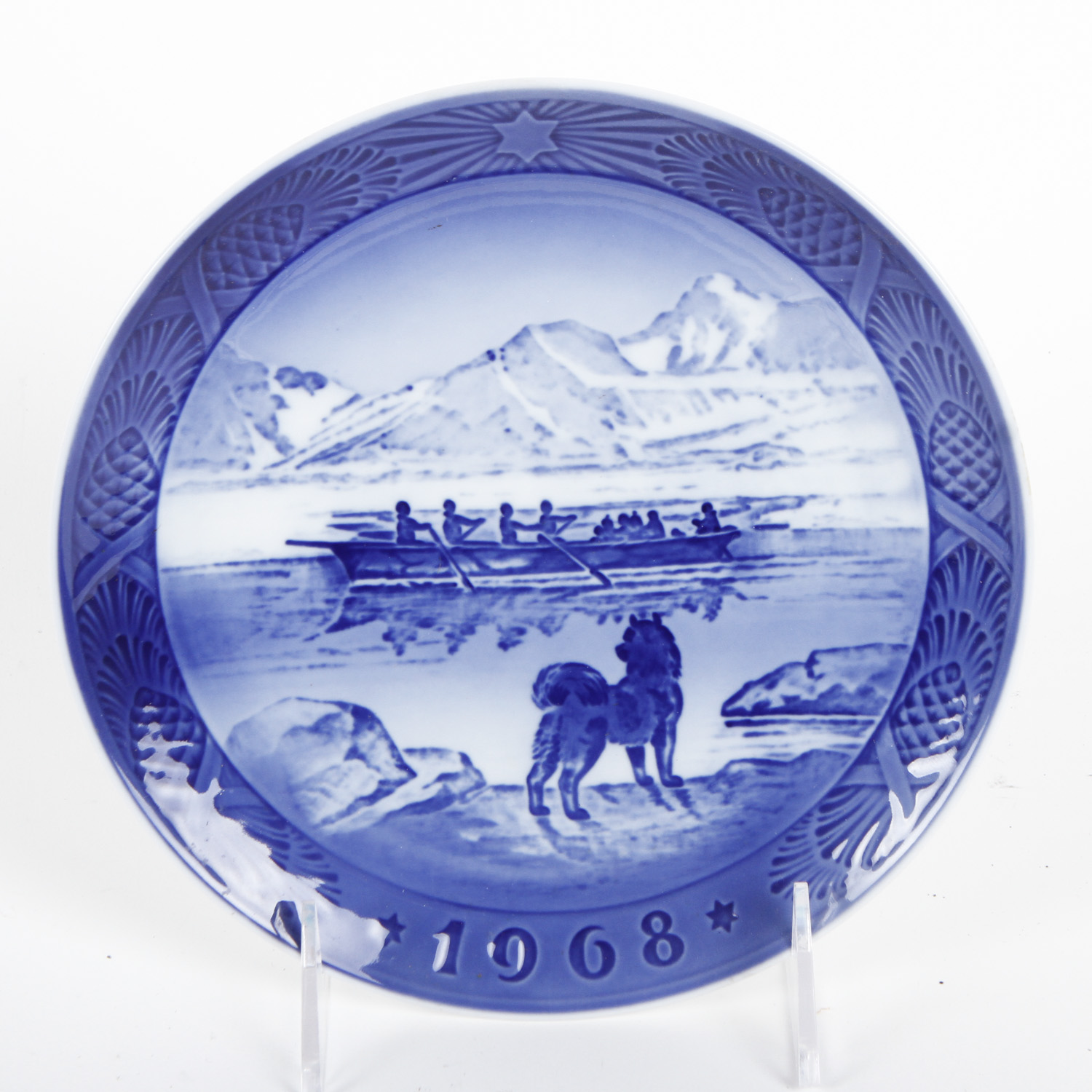 Five Royal Copenhagen Ceramic Plates and Coaster