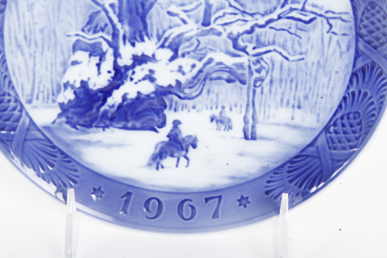 Five Royal Copenhagen Ceramic Plates and Coaster