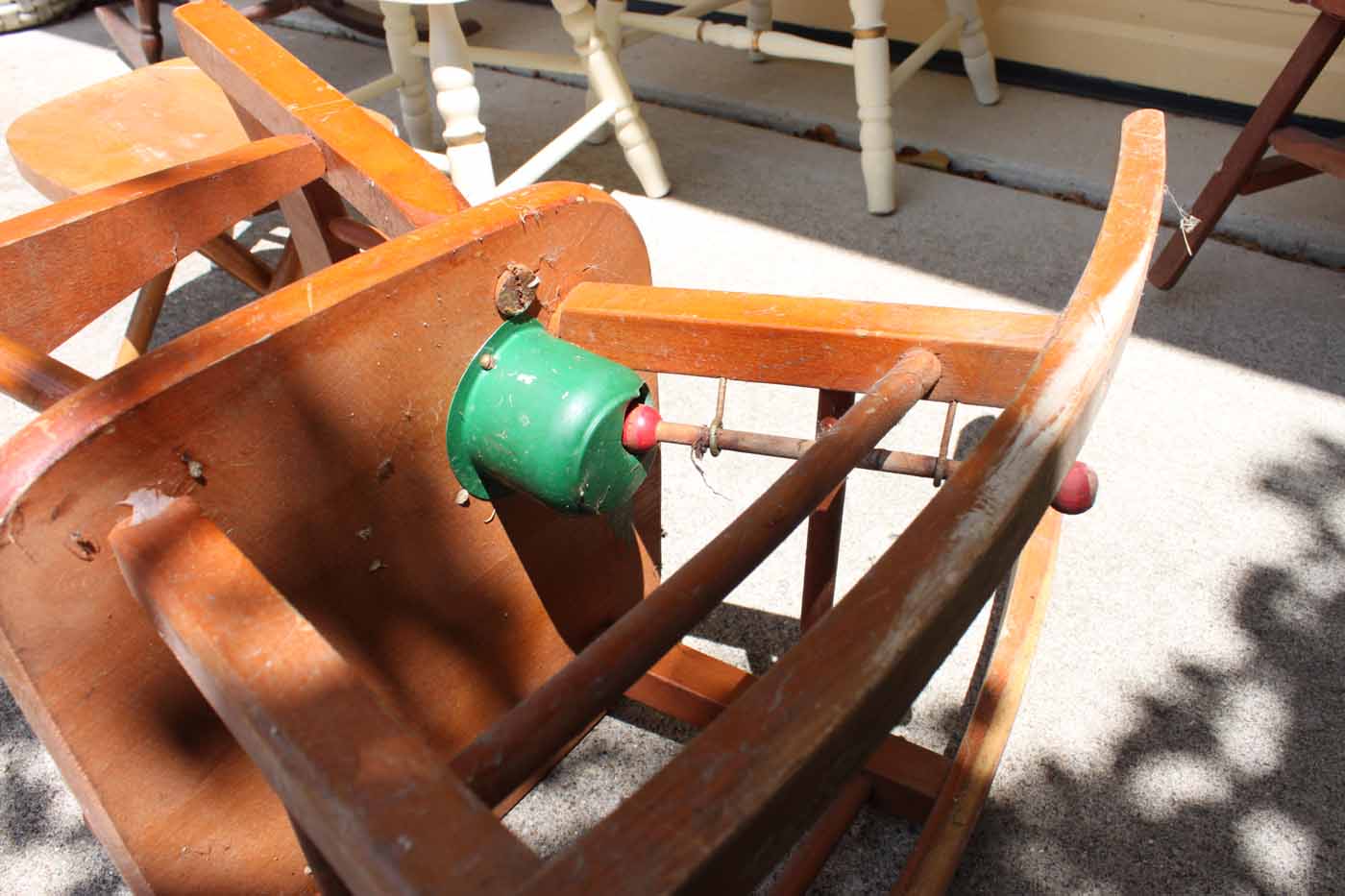 Vintage Wooden Children's Chairs