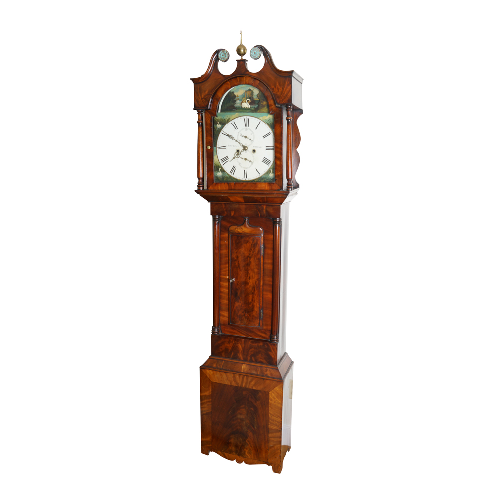 19th Century Alexander Black Scottish Longcase 8-Day Clock