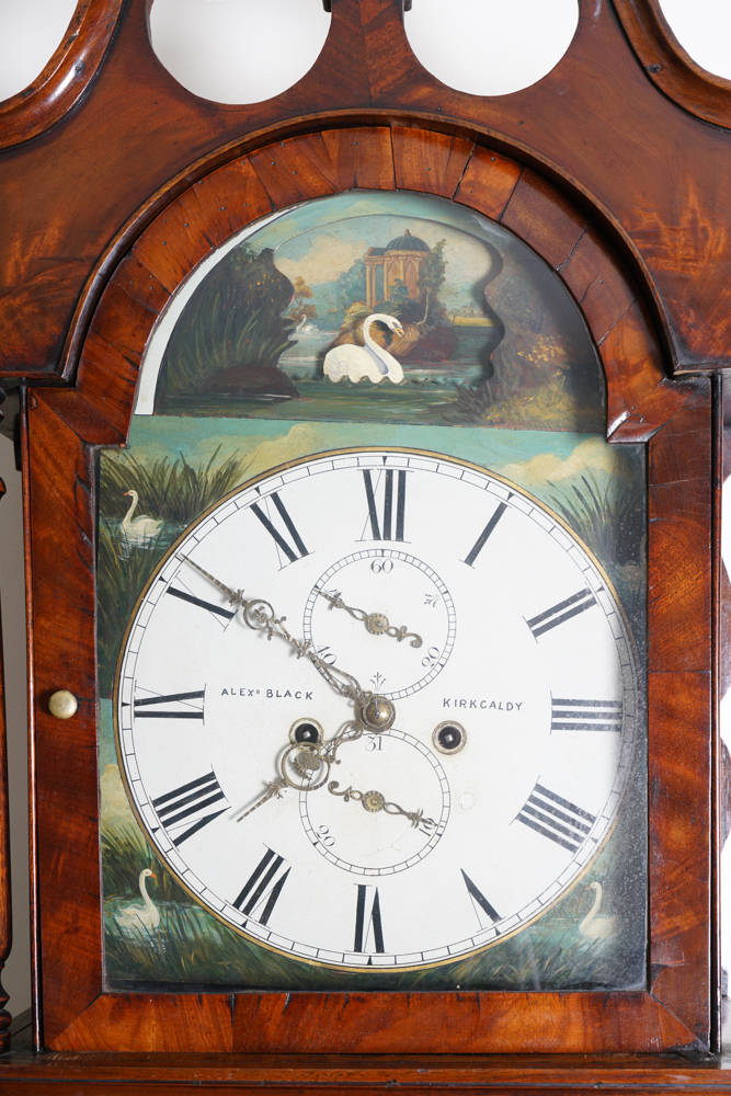19th Century Alexander Black Scottish Longcase 8-Day Clock