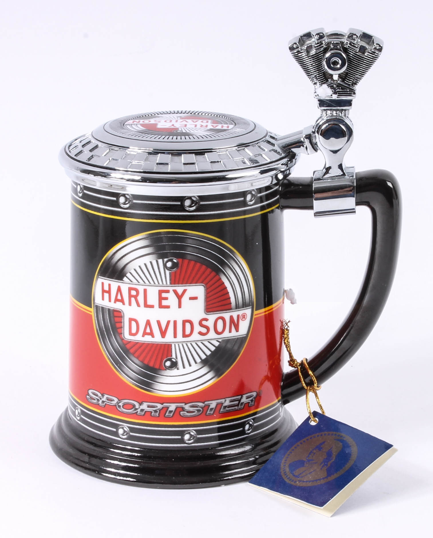 Franklin Mint Harley-Davidson Collector Tankards