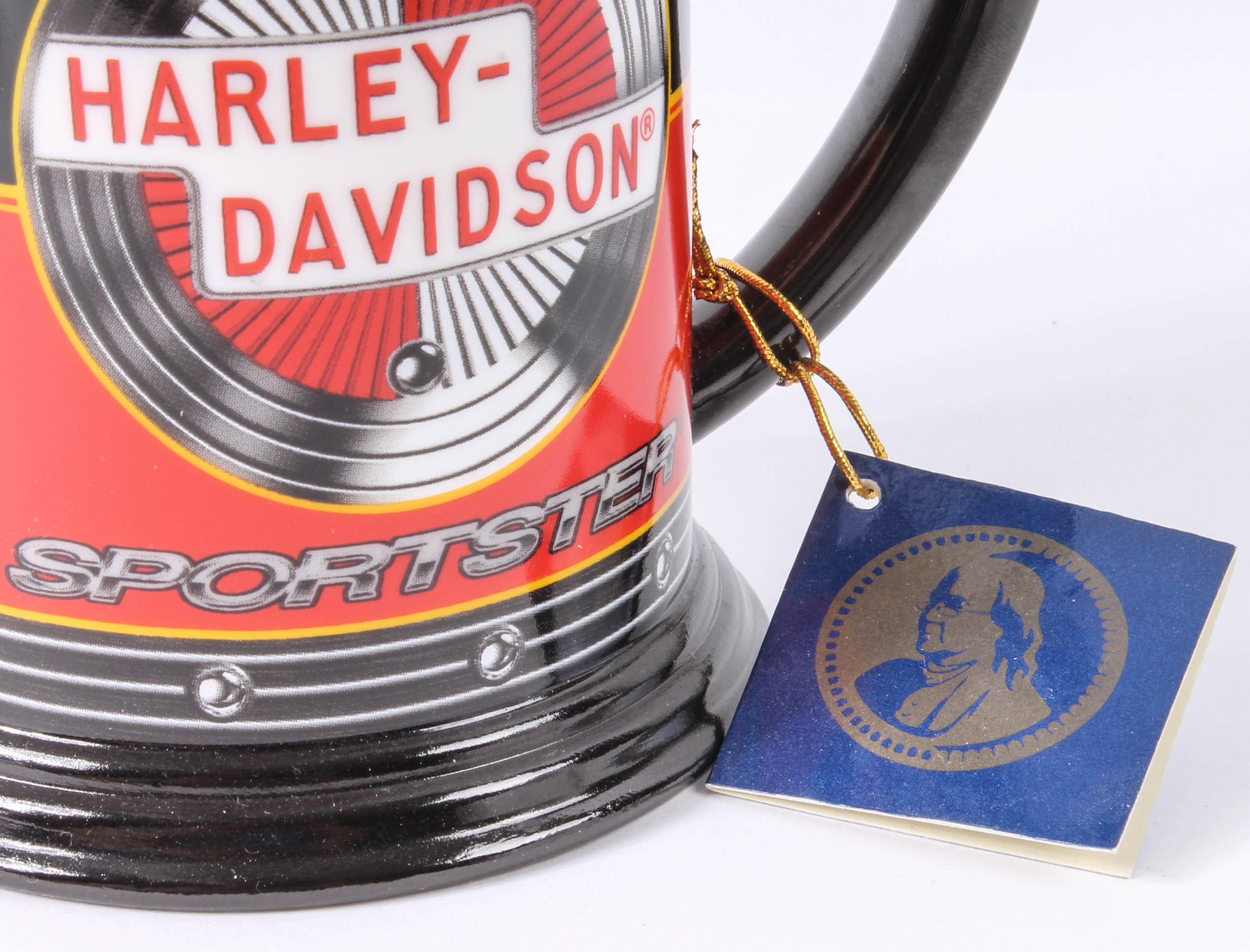 Franklin Mint Harley-Davidson Collector Tankards