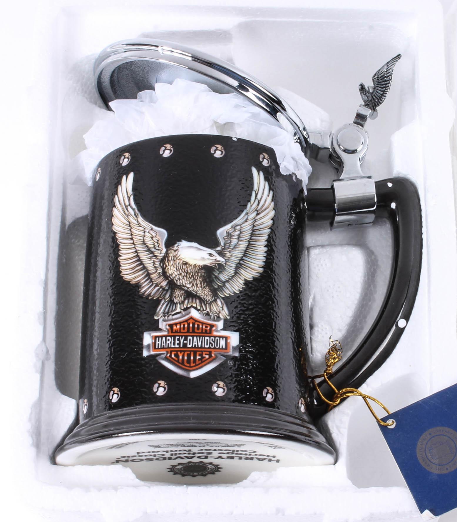 Franklin Mint Harley-Davidson Collector Tankards