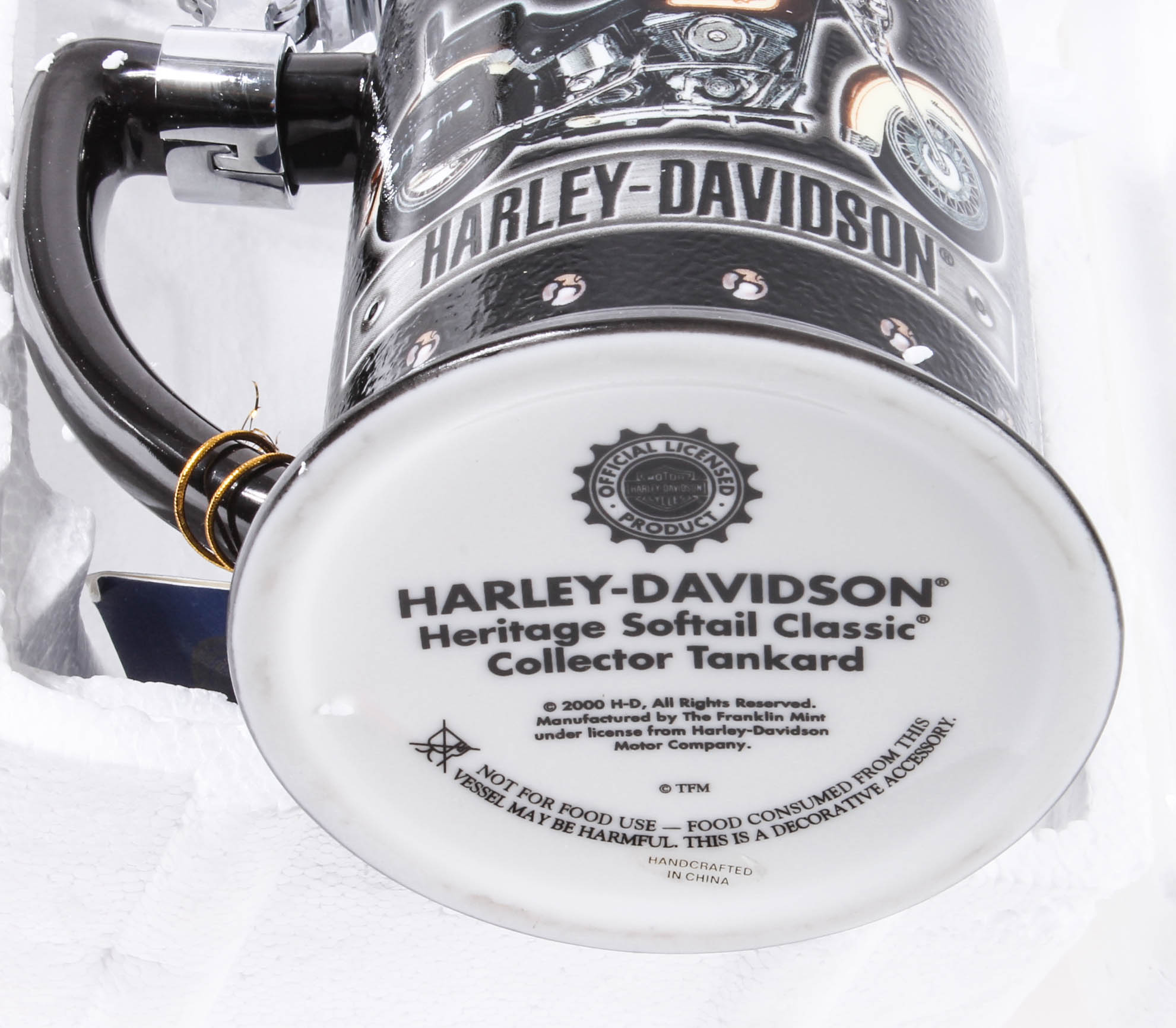 Franklin Mint Harley-Davidson Collector Tankards
