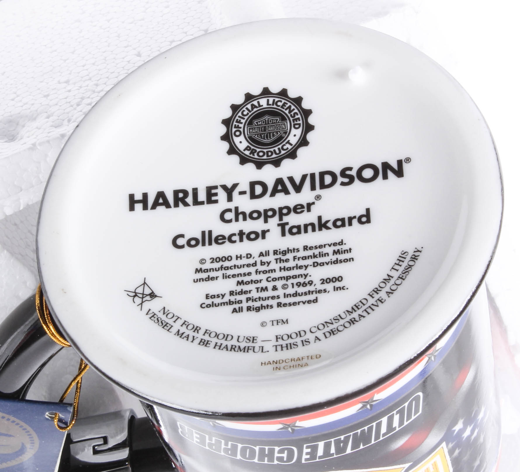 Franklin Mint Harley-Davidson Collector Tankards