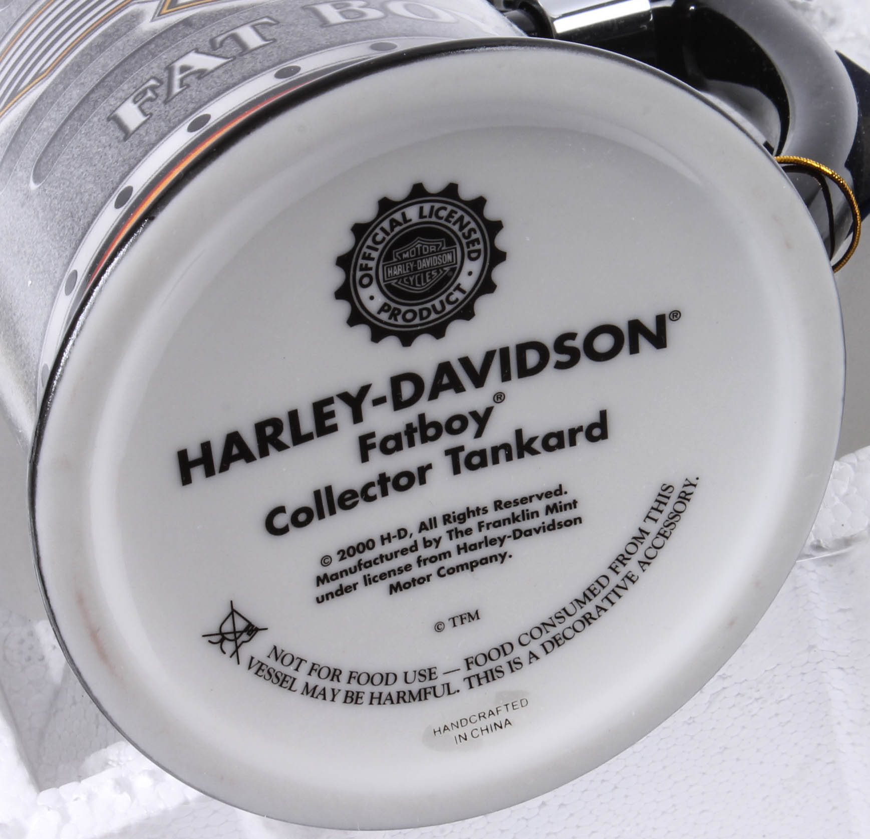 Franklin Mint Harley-Davidson Collector Tankards