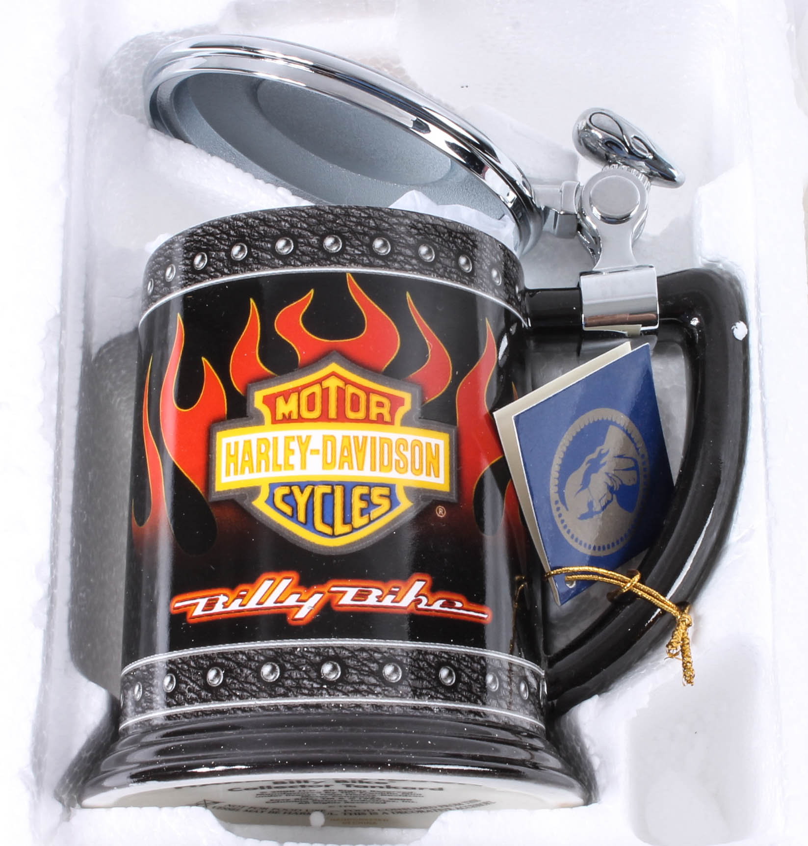 Franklin Mint Harley-Davidson Collector Tankards