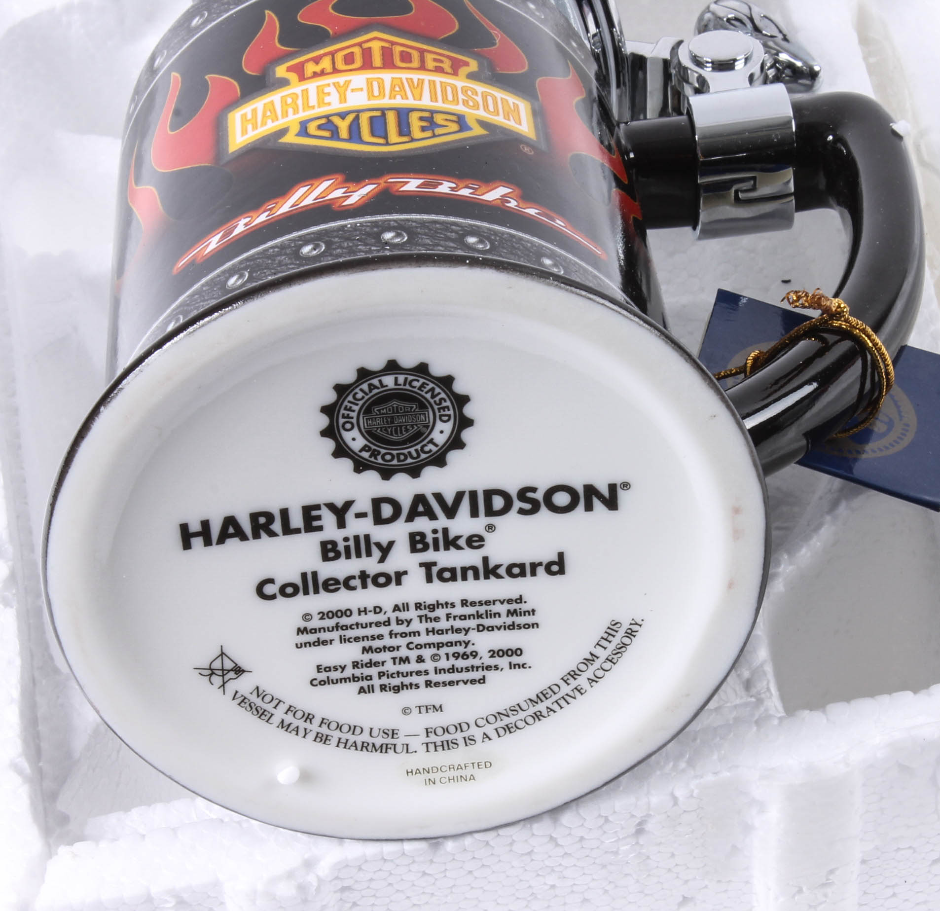 Franklin Mint Harley-Davidson Collector Tankards