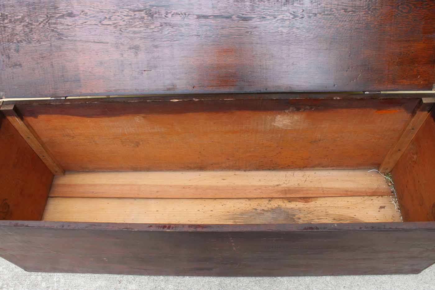 Hand Built Pine Chest on Caster Wheels