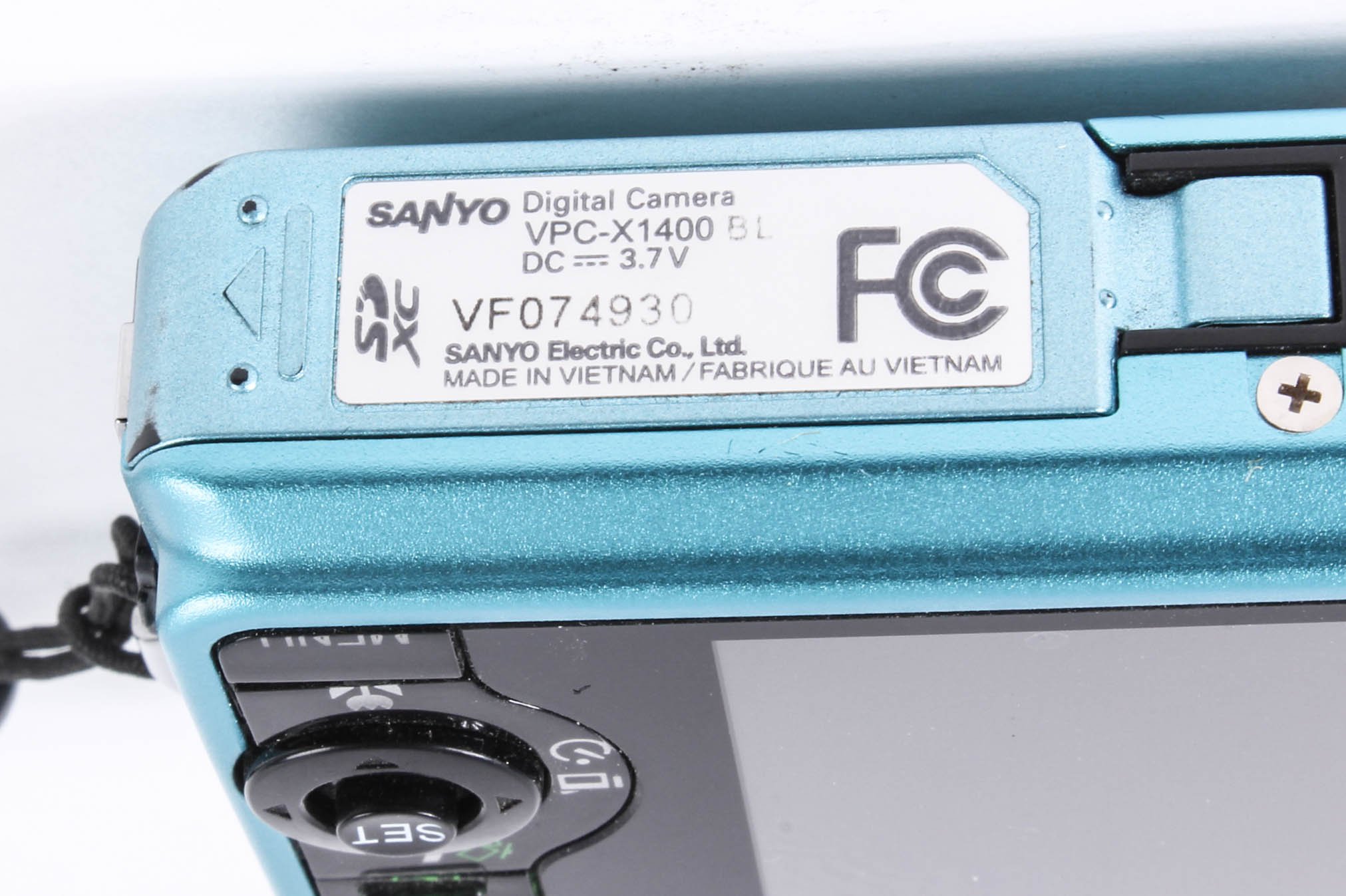 Sony and Sanyo Digital Cameras