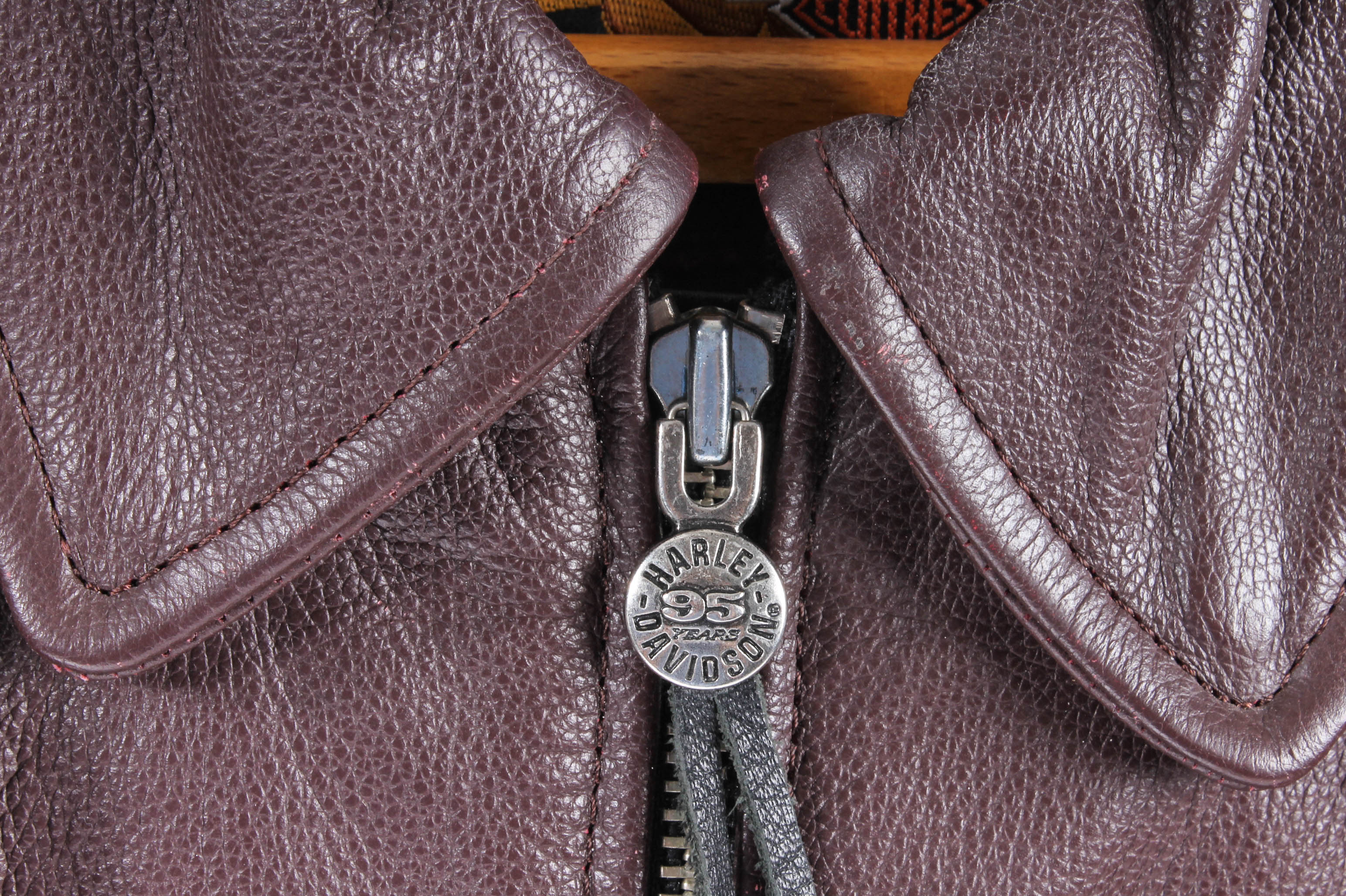 Harley-Davidson 95th Anniversary Leather Bomber Jacket