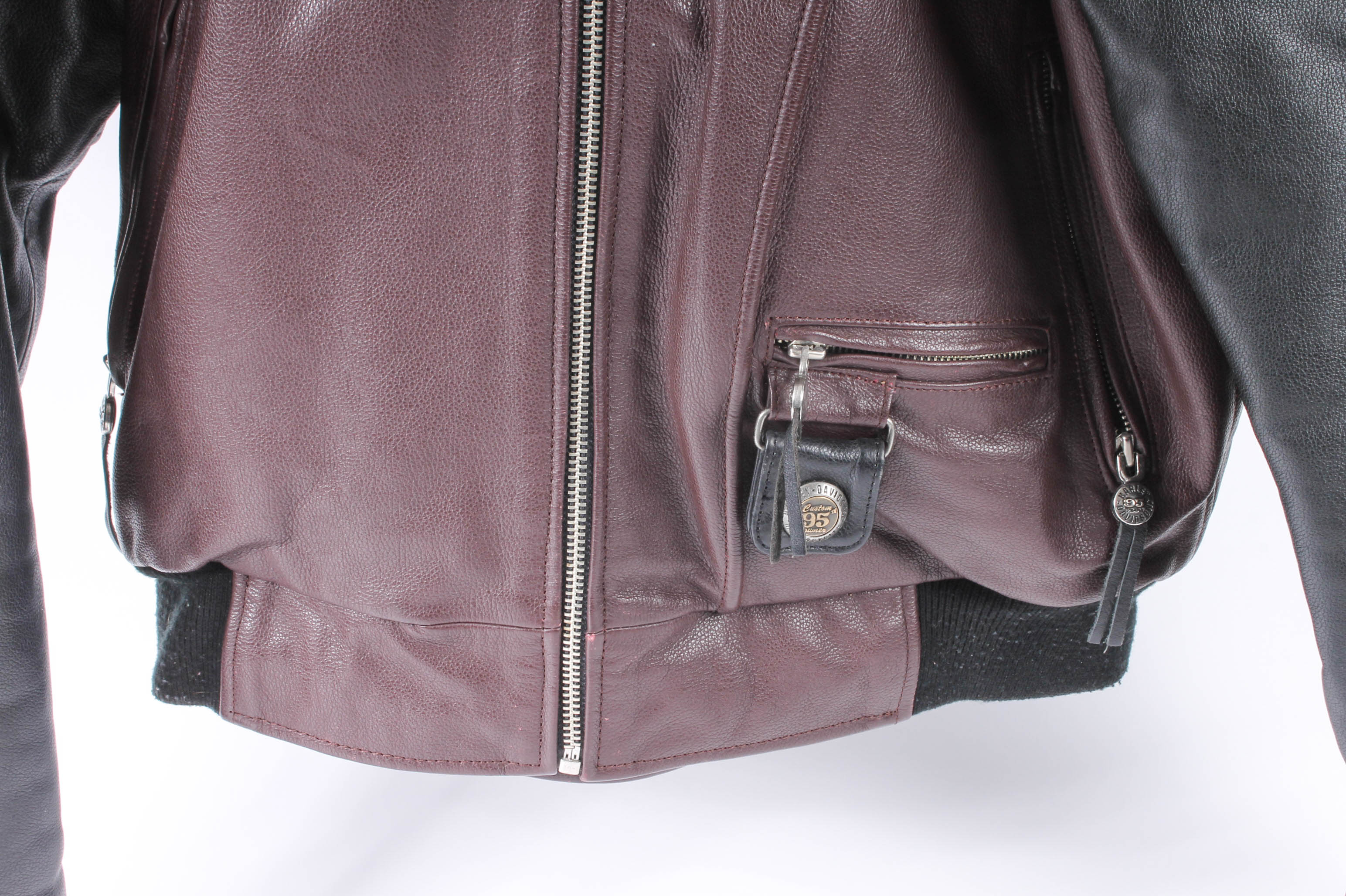 Harley-Davidson 95th Anniversary Leather Bomber Jacket