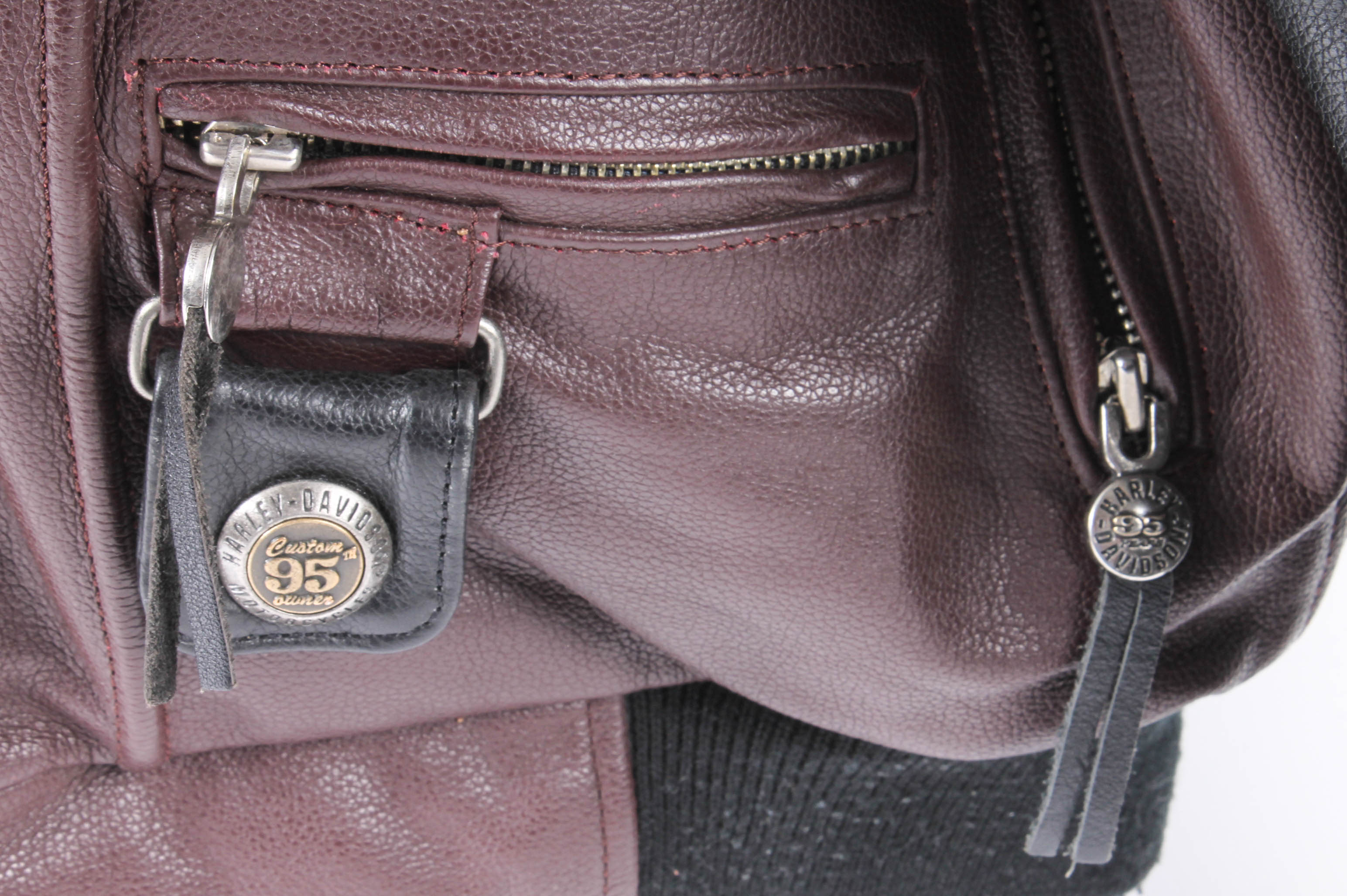 Harley-Davidson 95th Anniversary Leather Bomber Jacket