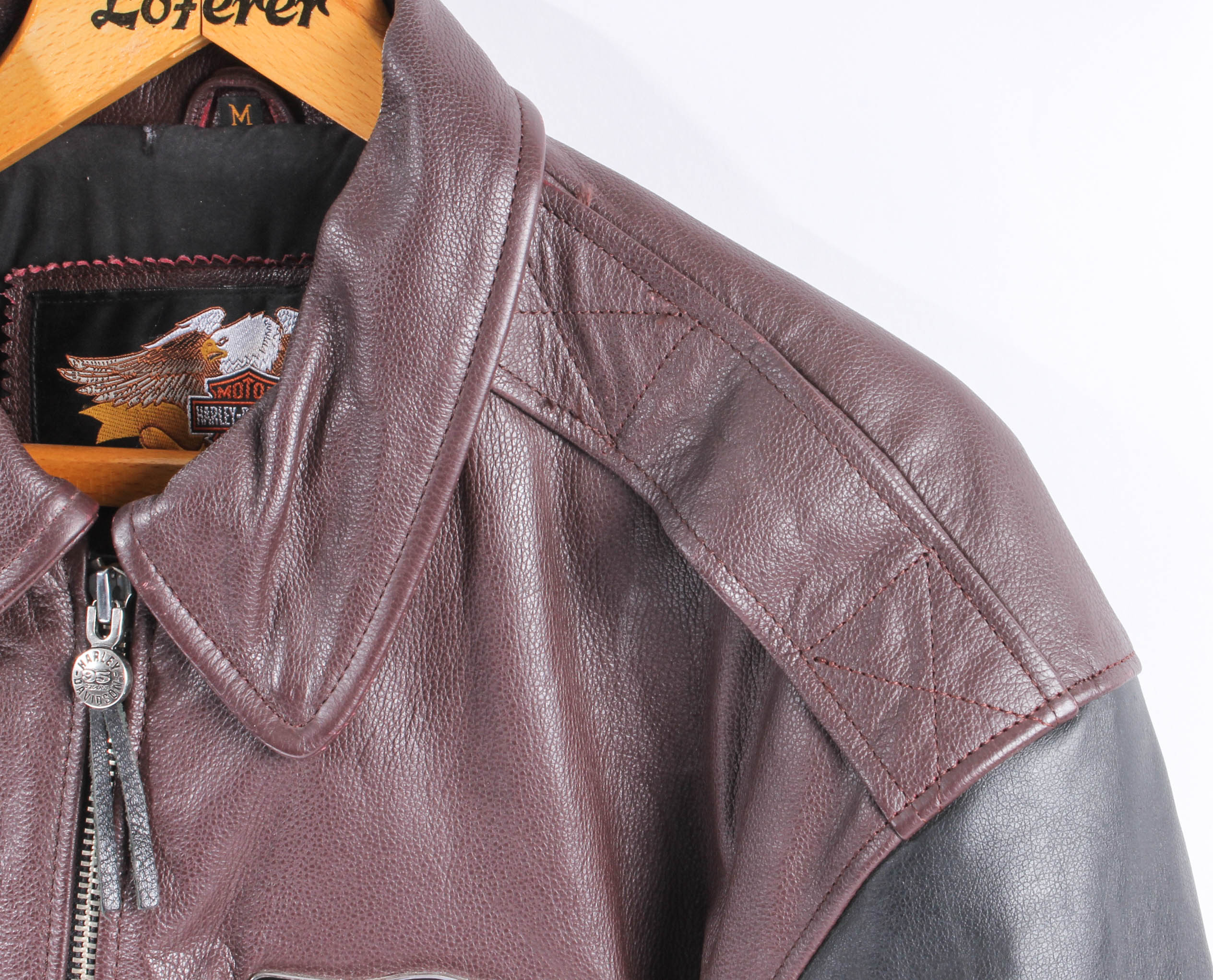 Harley-Davidson 95th Anniversary Leather Bomber Jacket