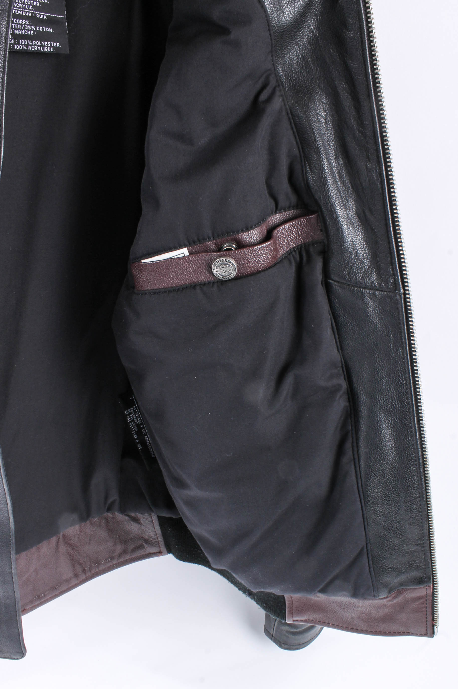 Harley-Davidson 95th Anniversary Leather Bomber Jacket