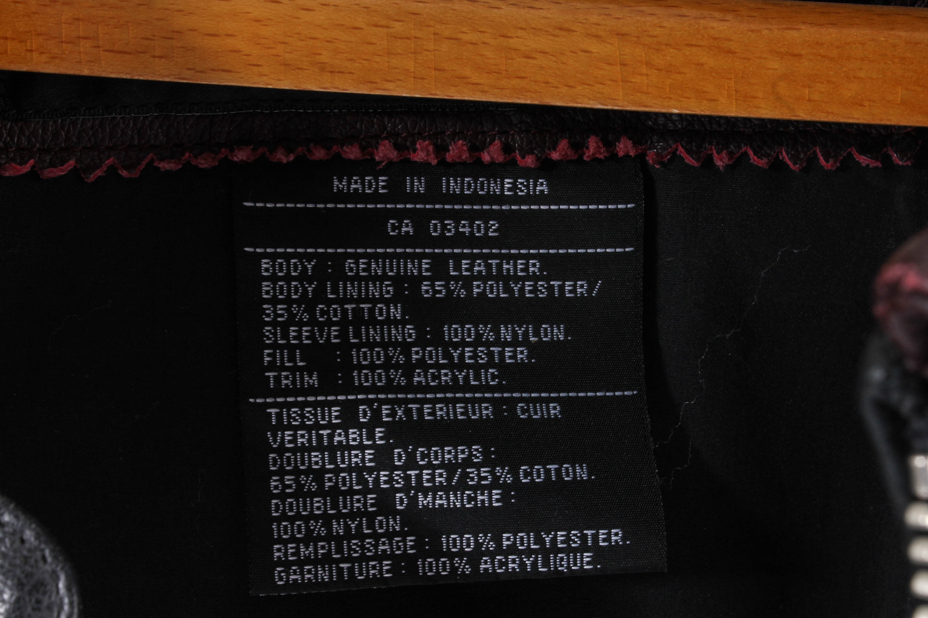 Harley-Davidson 95th Anniversary Leather Bomber Jacket