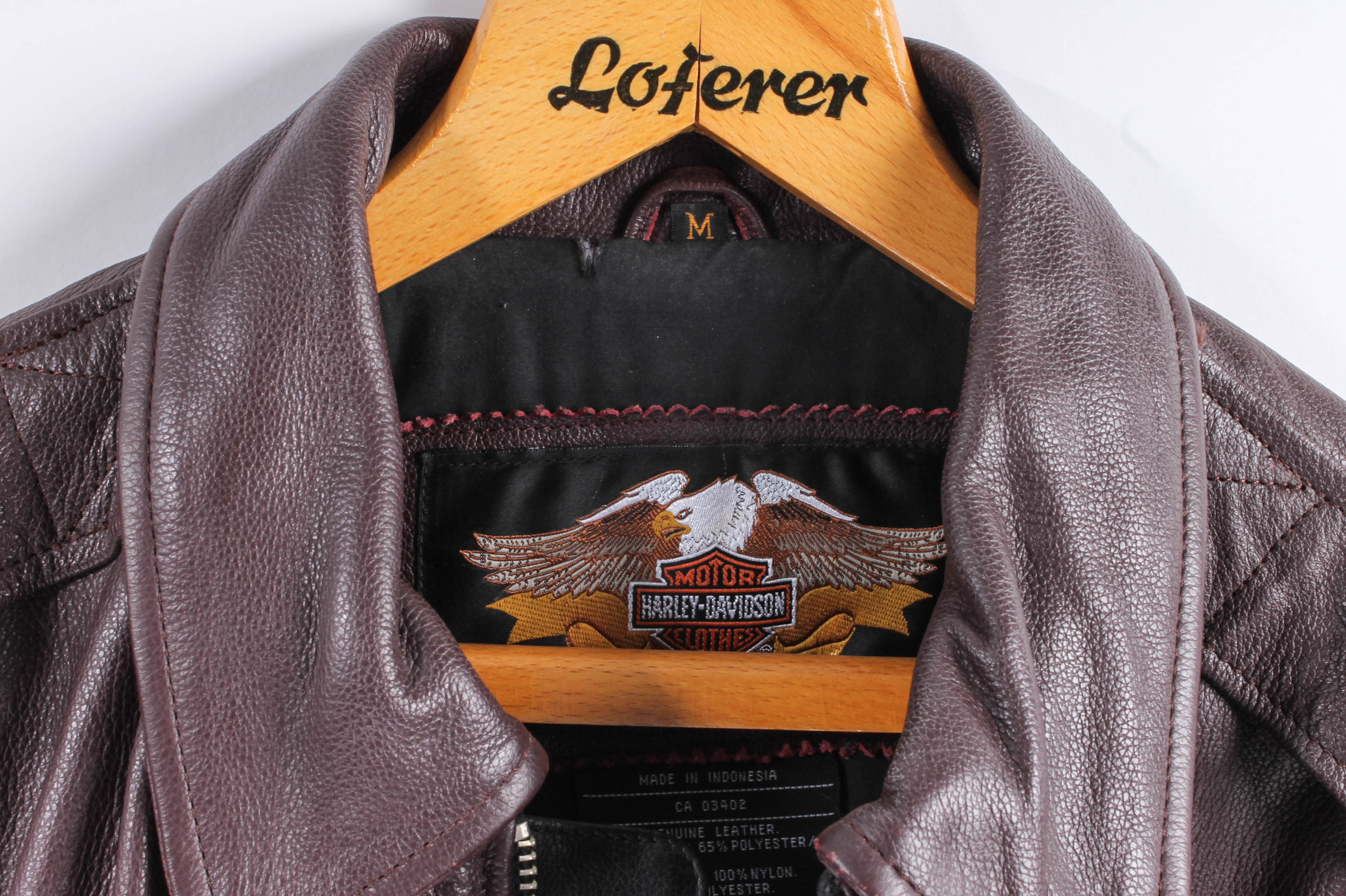 Harley-Davidson 95th Anniversary Leather Bomber Jacket