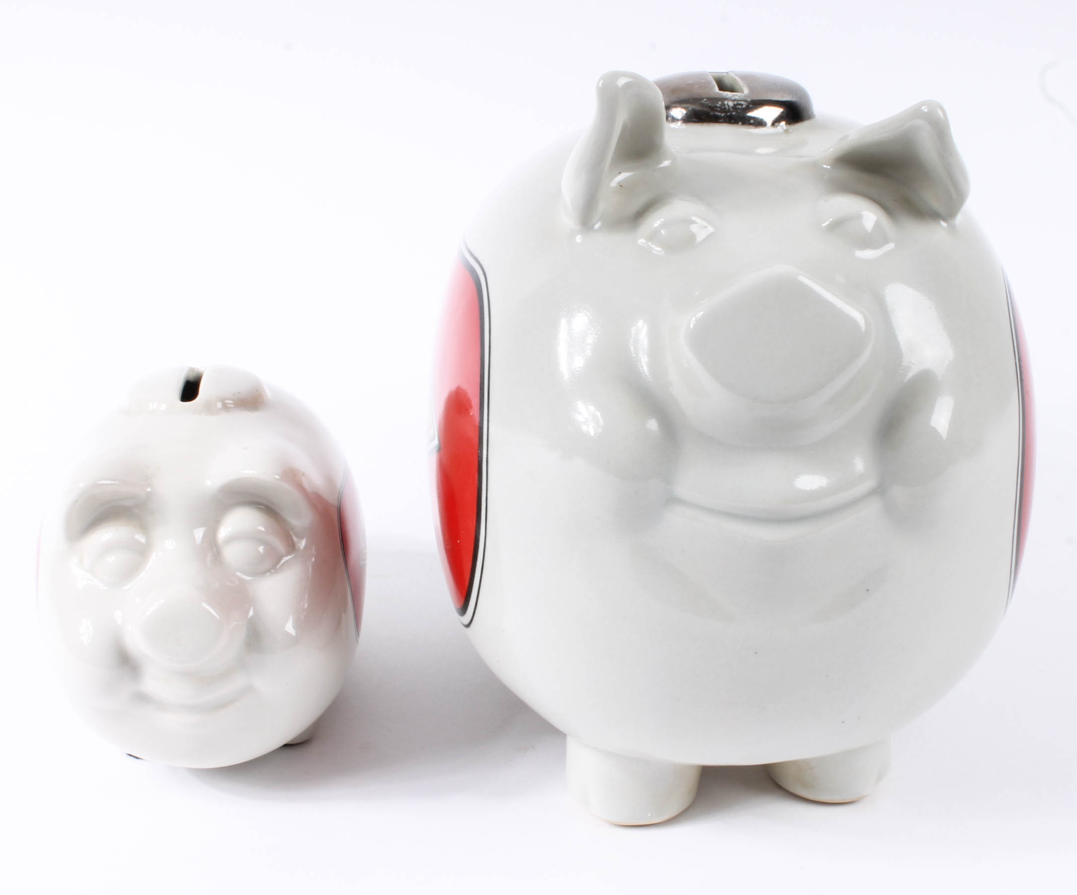 Harley-Davidson Porcelain Gas Tank Piggy Bank Collection