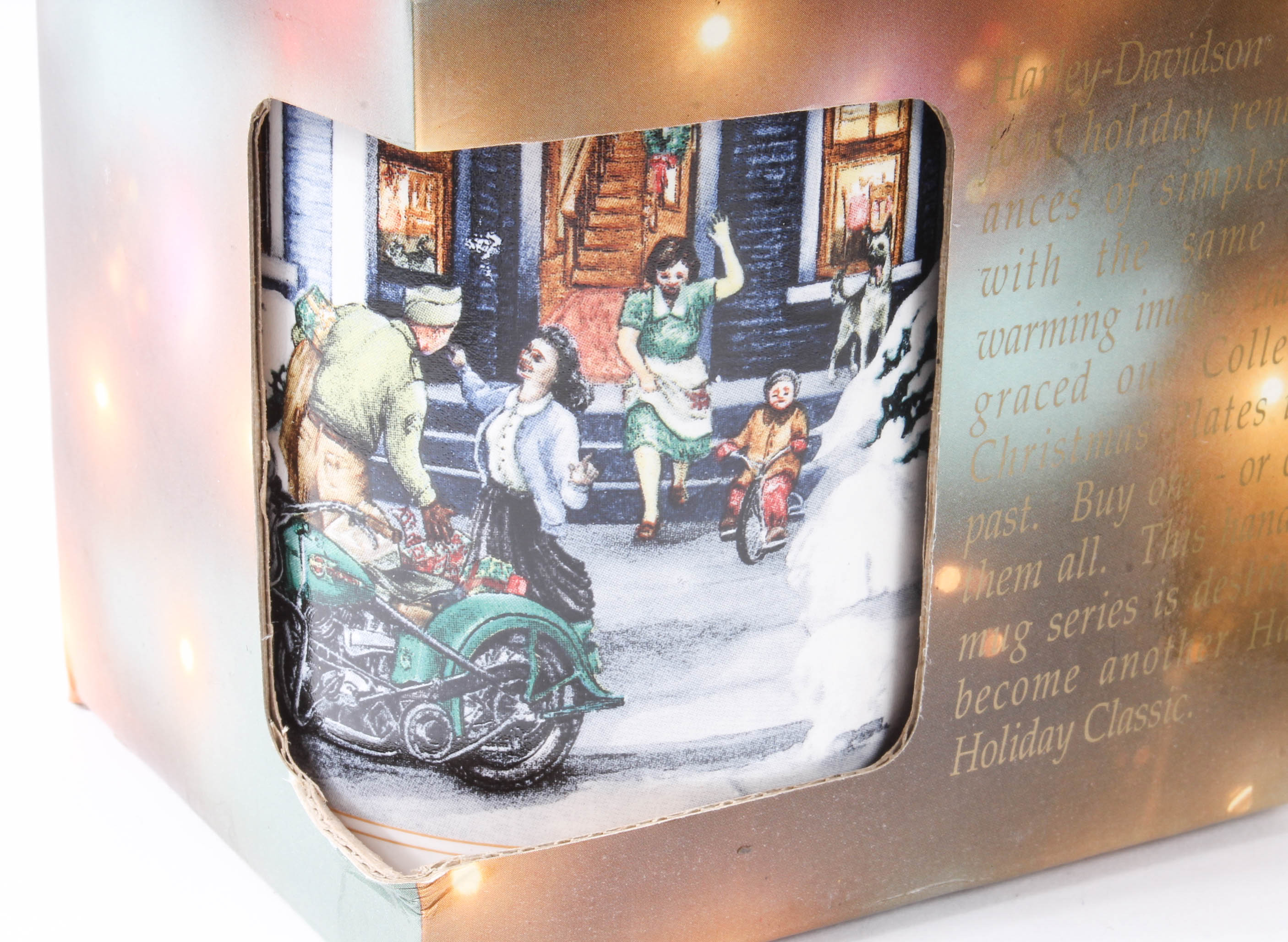 Collection of Harley-Davidson Christmas Mugs