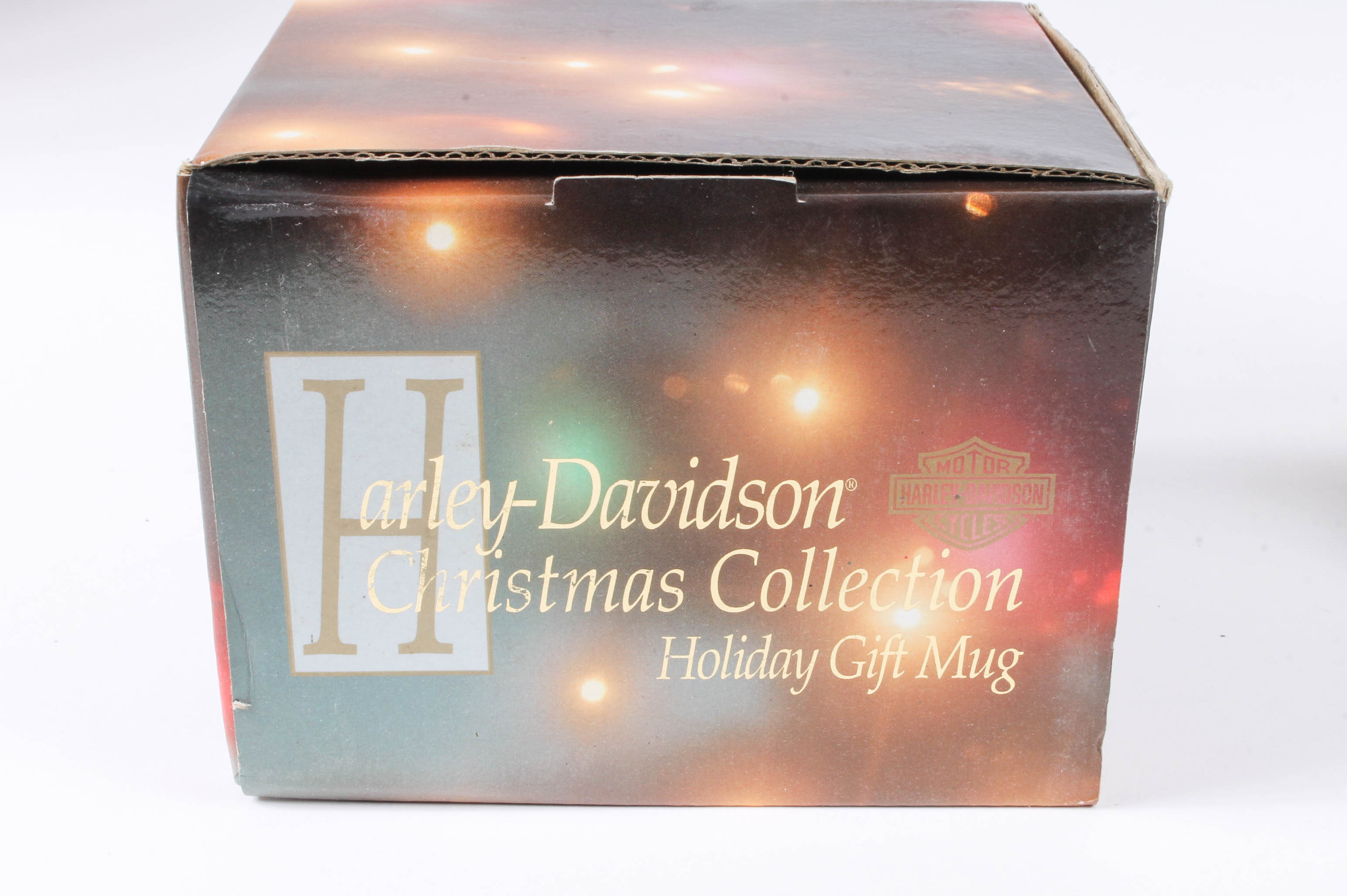Collection of Harley-Davidson Christmas Mugs