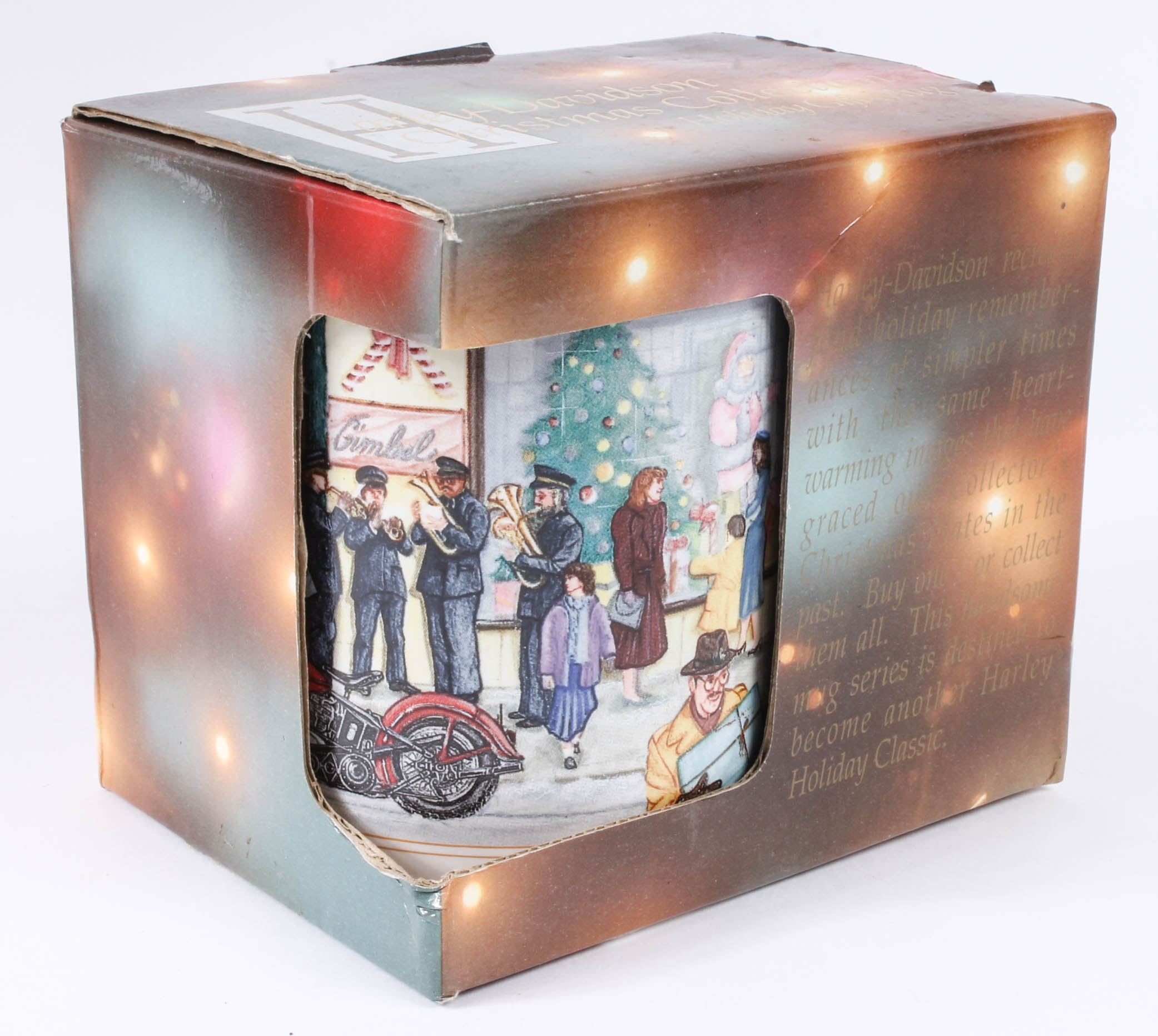 Collection of Harley-Davidson Christmas Mugs