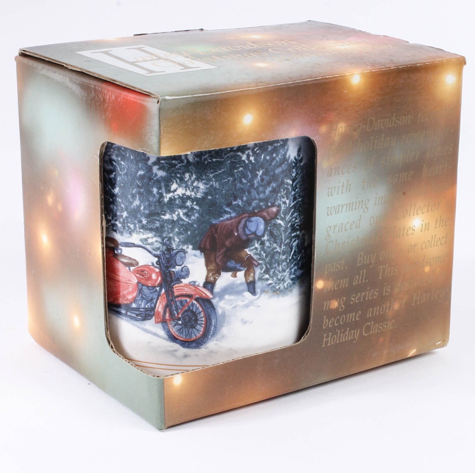 Collection of Harley-Davidson Christmas Mugs