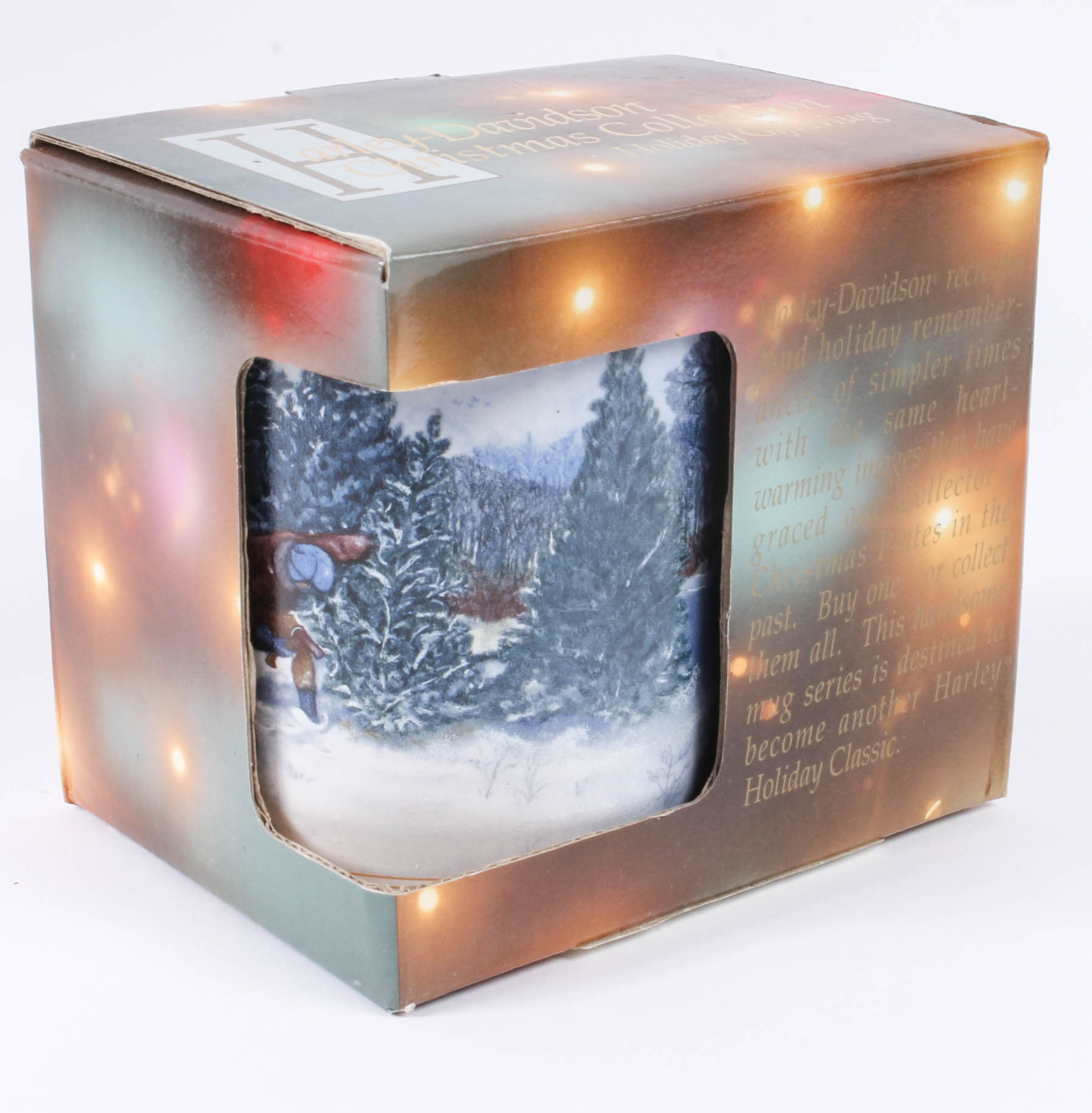 Collection of Harley-Davidson Christmas Mugs