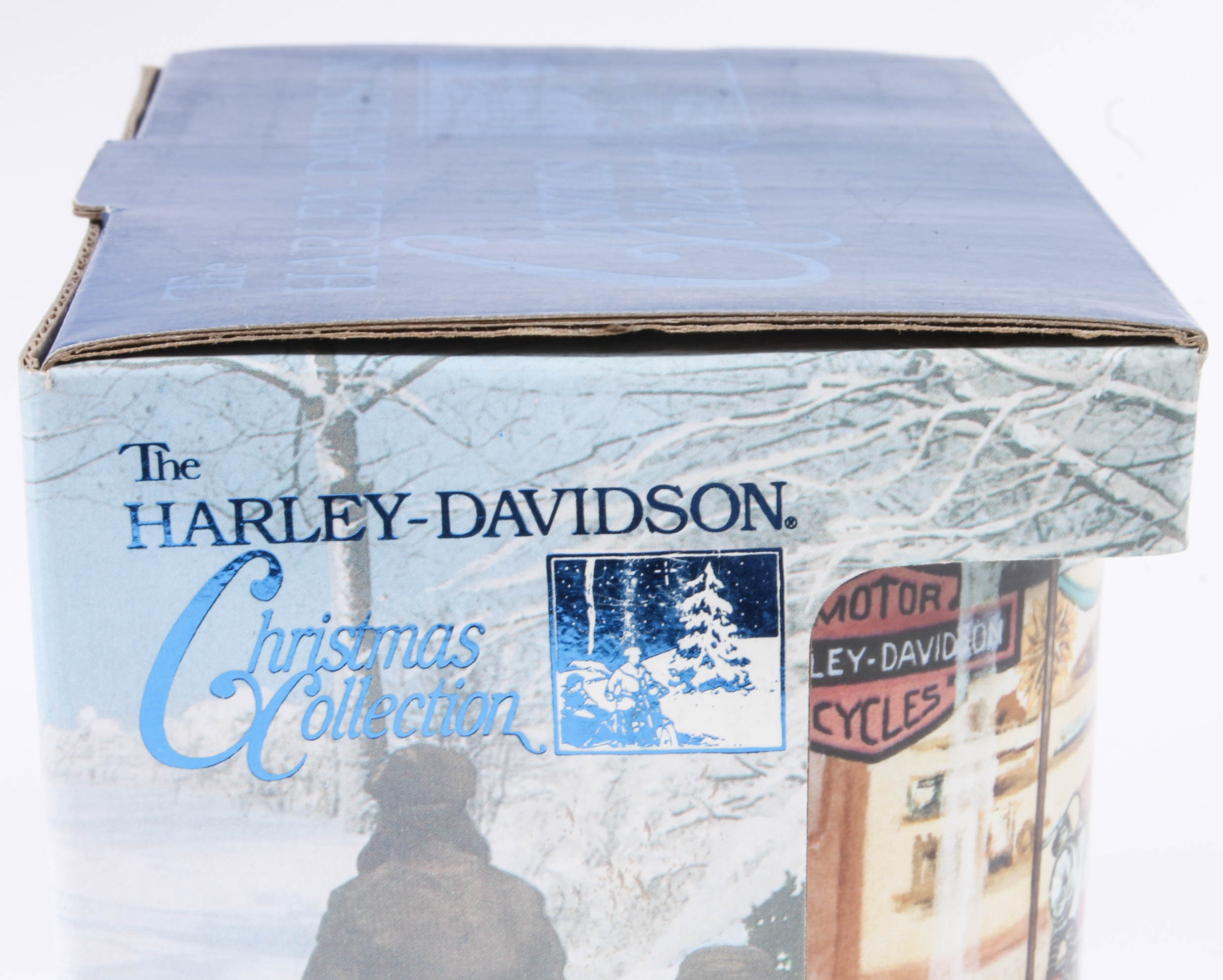 Collection of Harley-Davidson Christmas Mugs