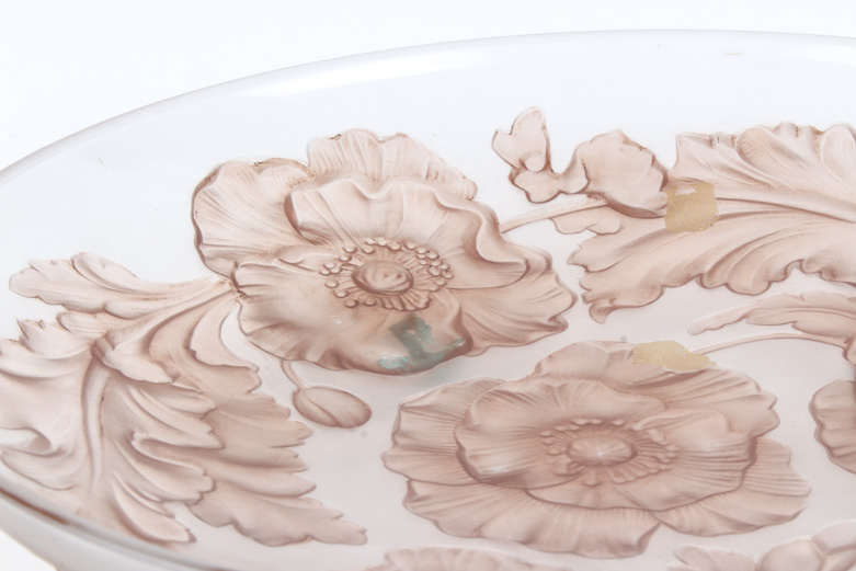 Vintage Verlys Glass Bowl