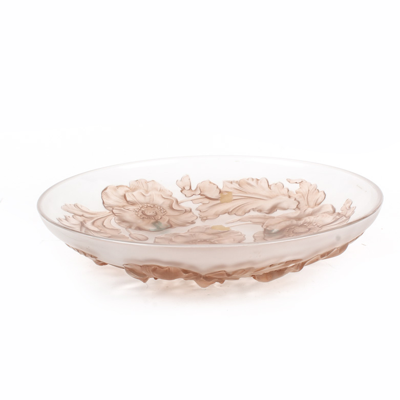 Vintage Verlys Glass Bowl