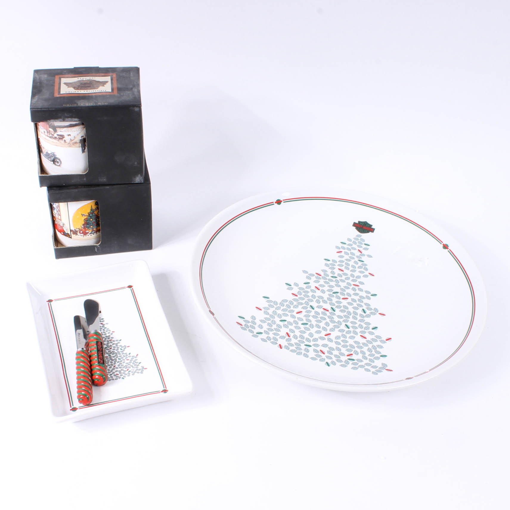 Harley-Davidson Christmas Porcelain Assortment
