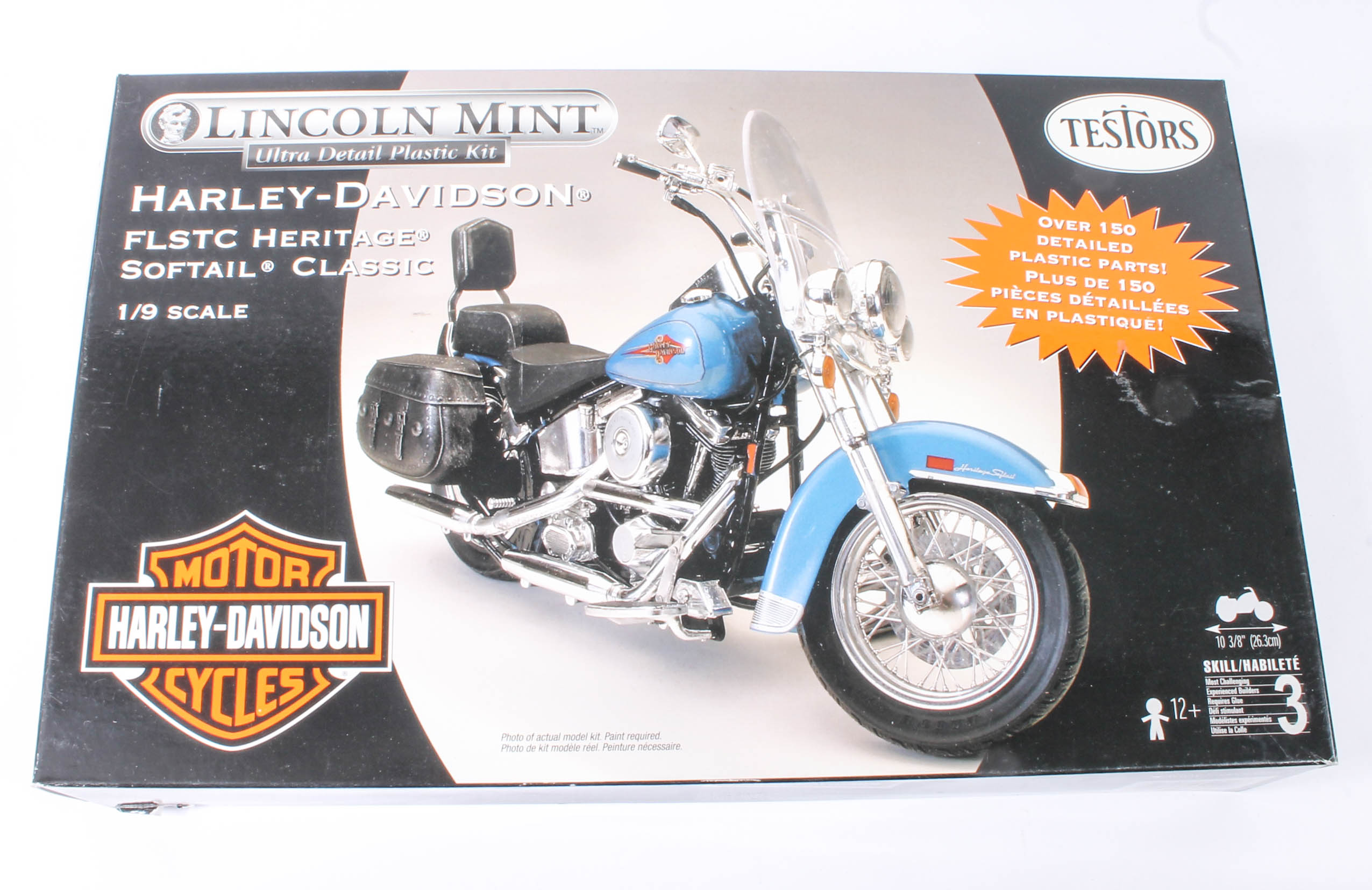 Three Harley-Davidson Model Kits
