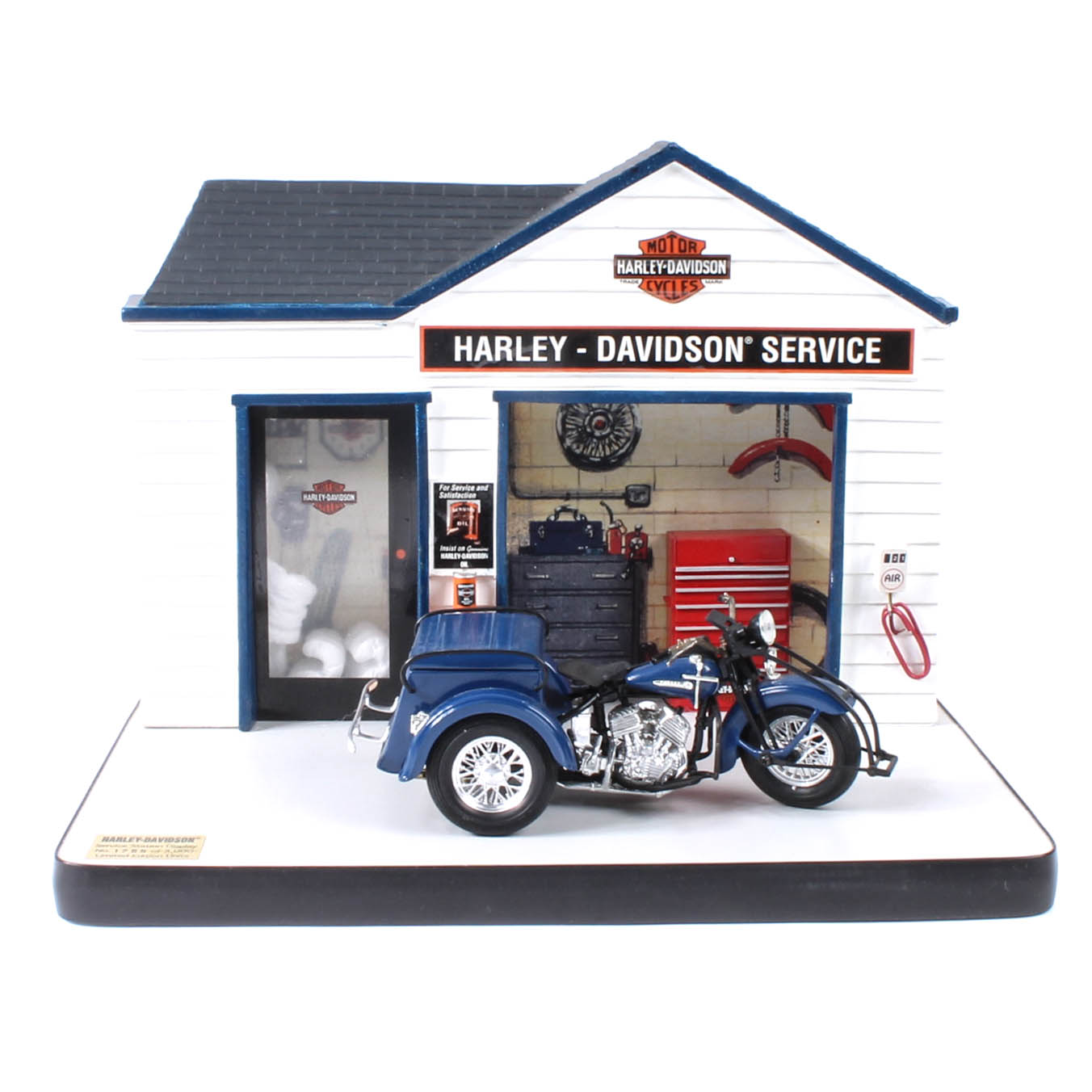 Harley-Davidson Model Service Station Figurine