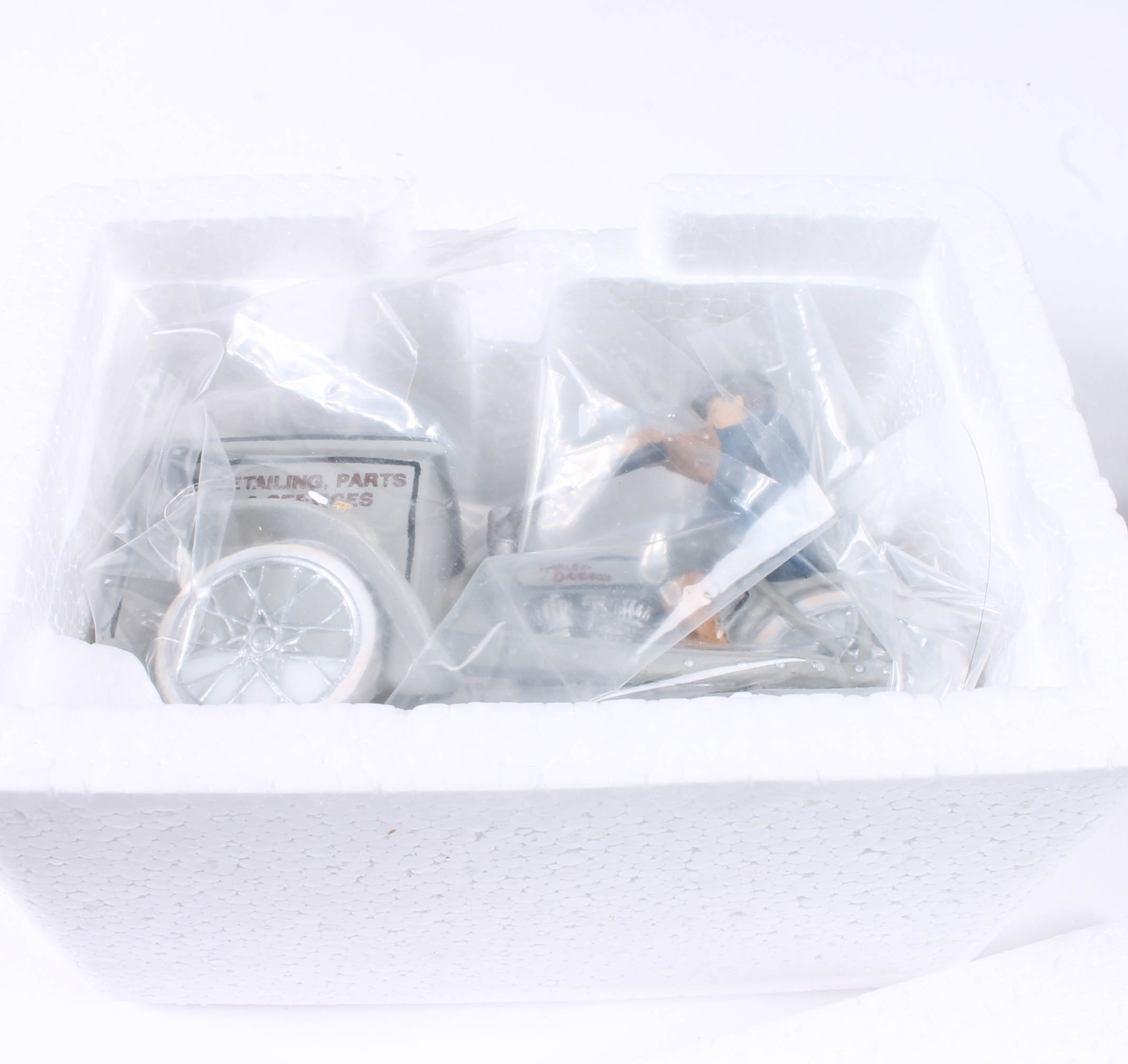 Collection of Harley-Davidson Department 56 "Christmas in The City" Figurines