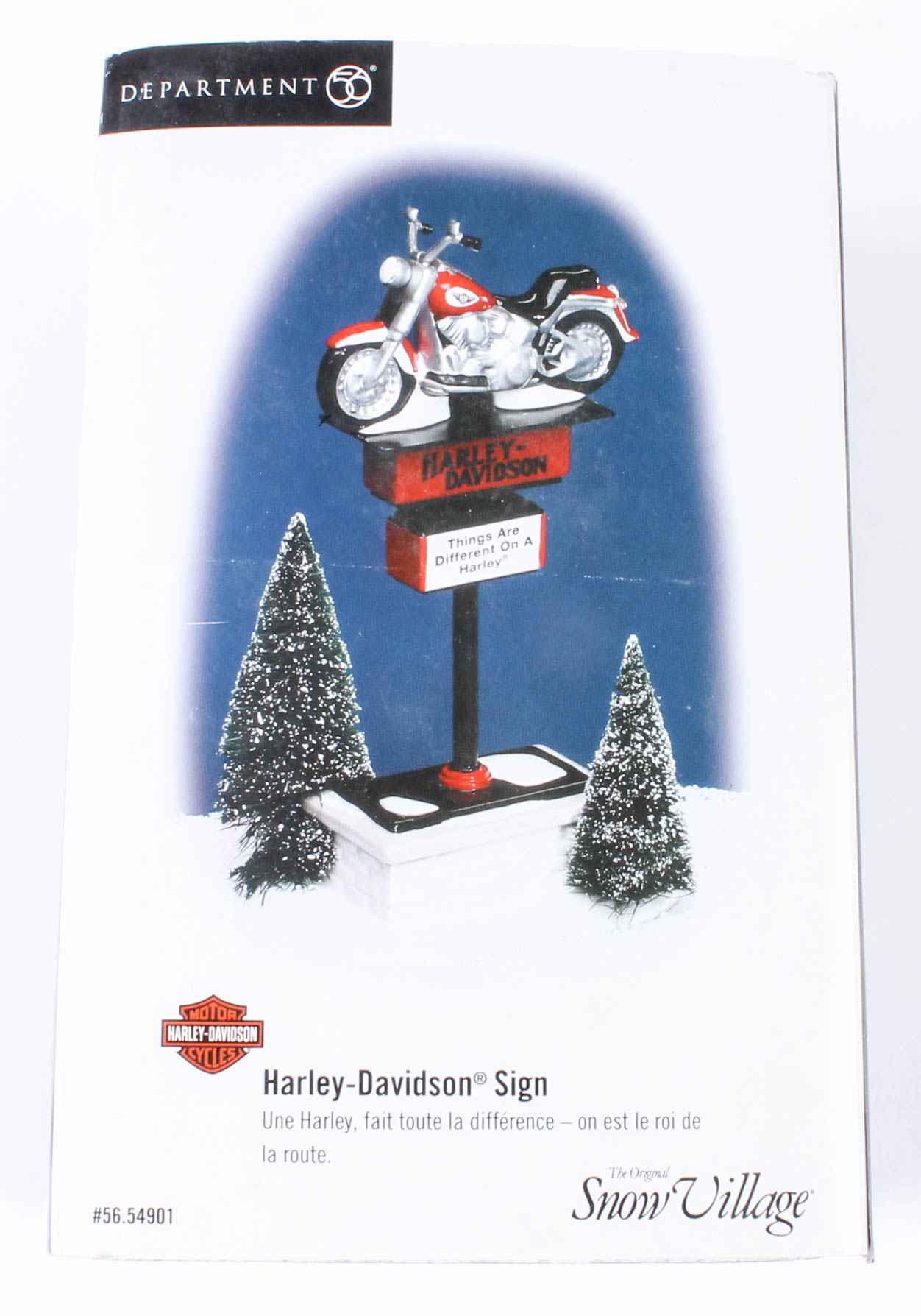 Harley-Davidson Department 56 "Snow Village" Buildings