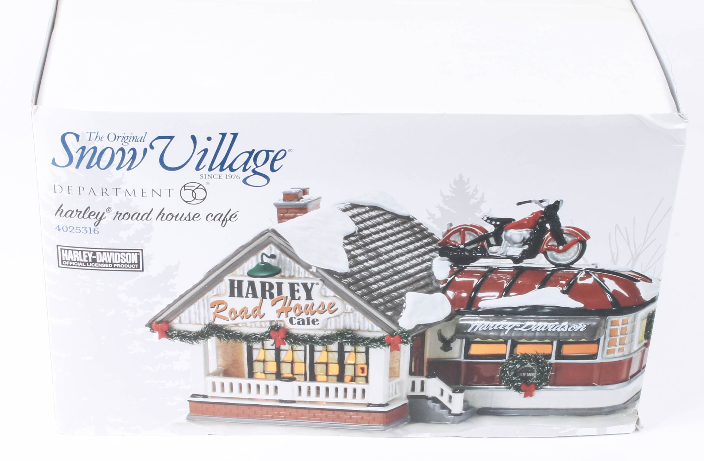 Harley-Davidson Department 56 "Snow Village" Buildings