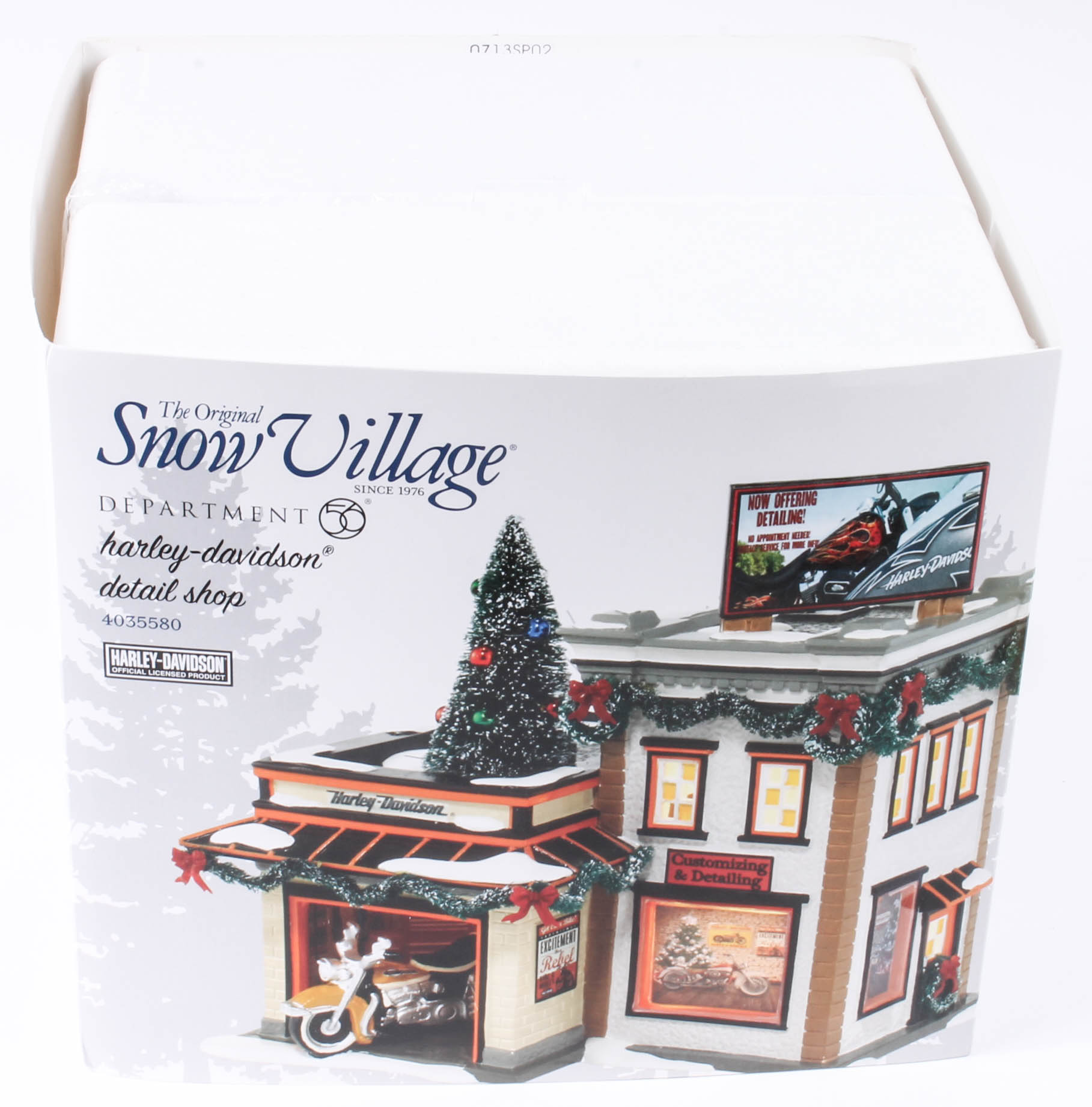 Harley-Davidson Department 56 "Snow Village" Buildings