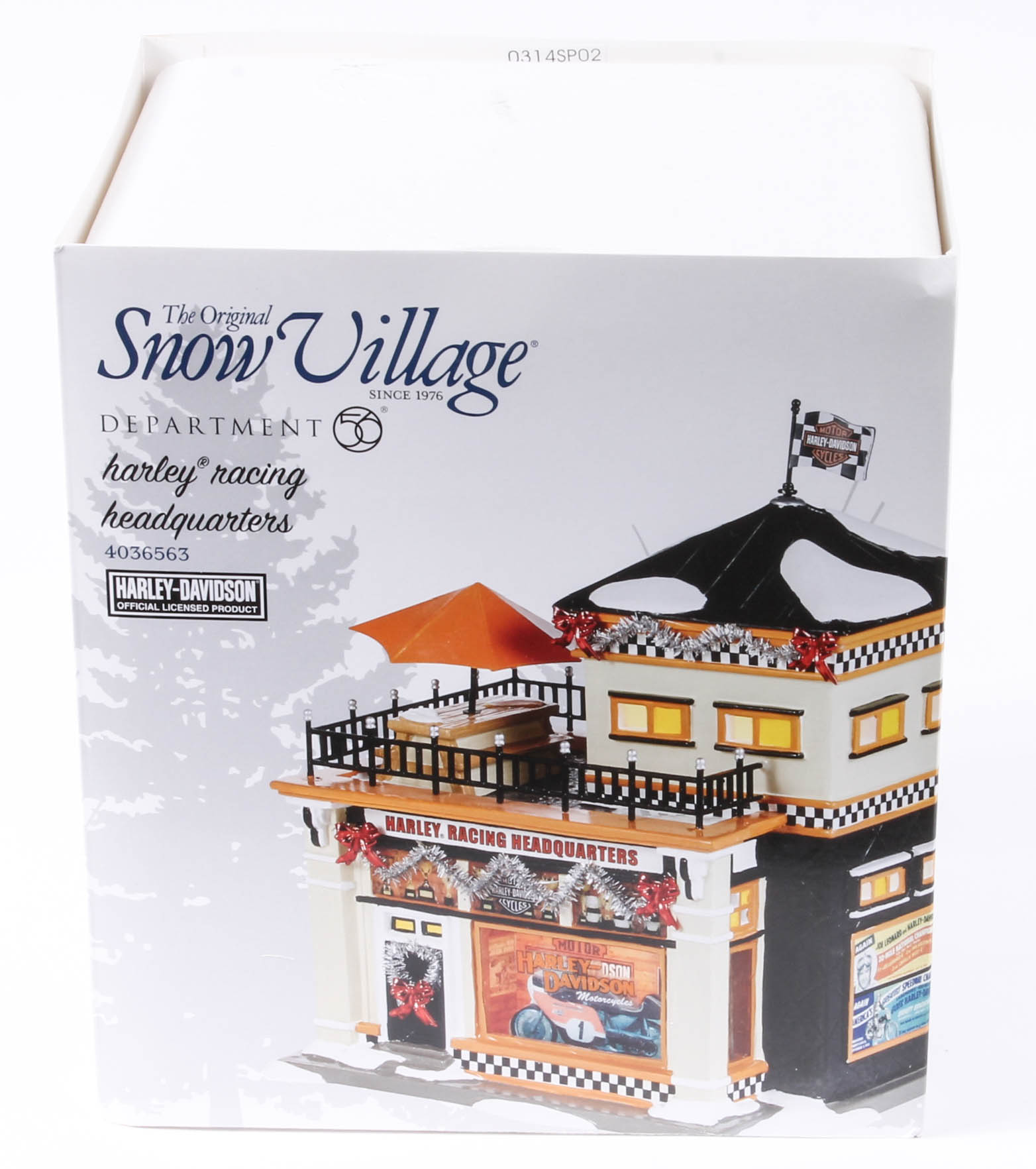 Harley-Davidson Department 56 "Snow Village" Buildings