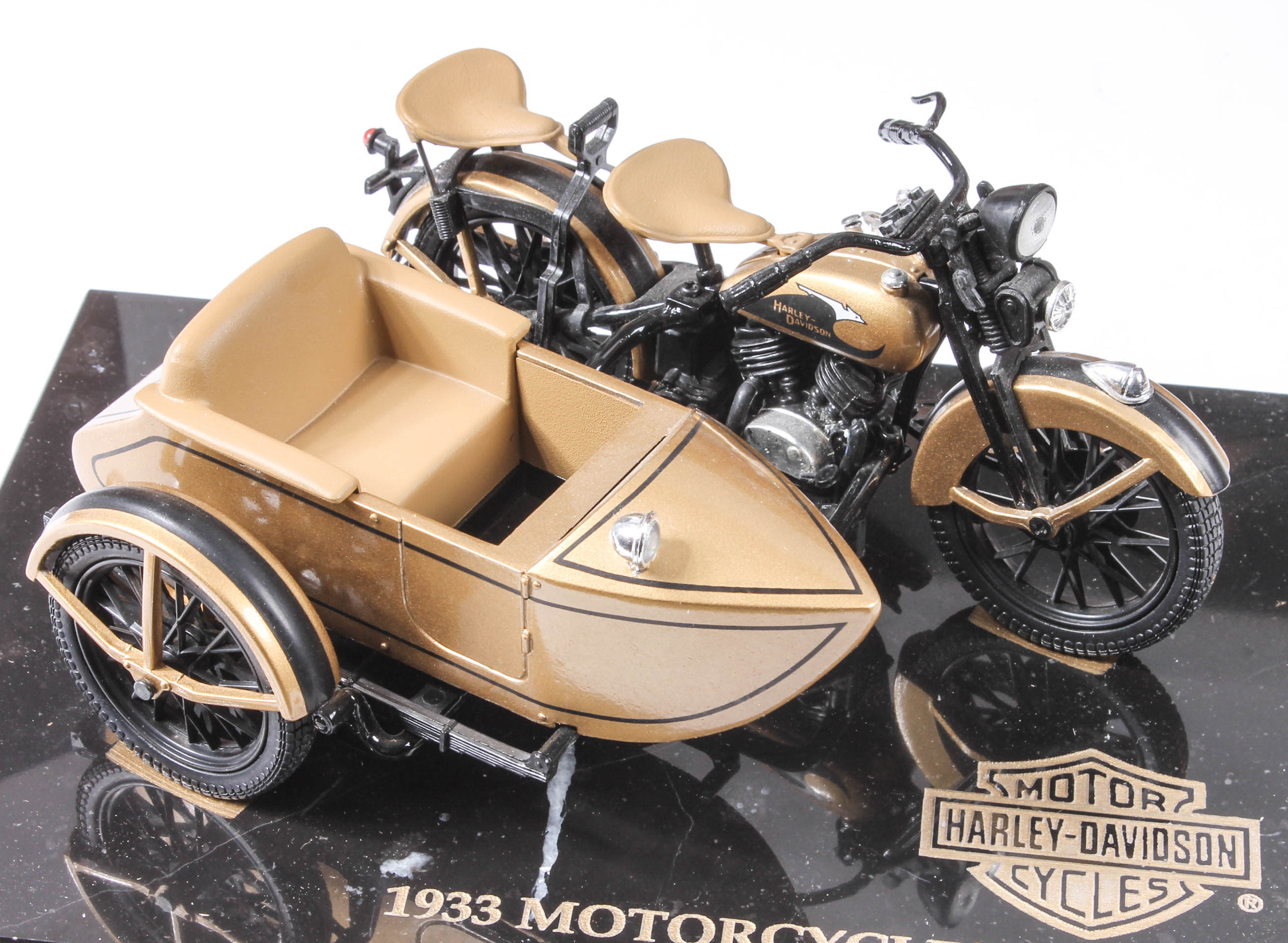 Variety of Harley-Davidson Collectibles