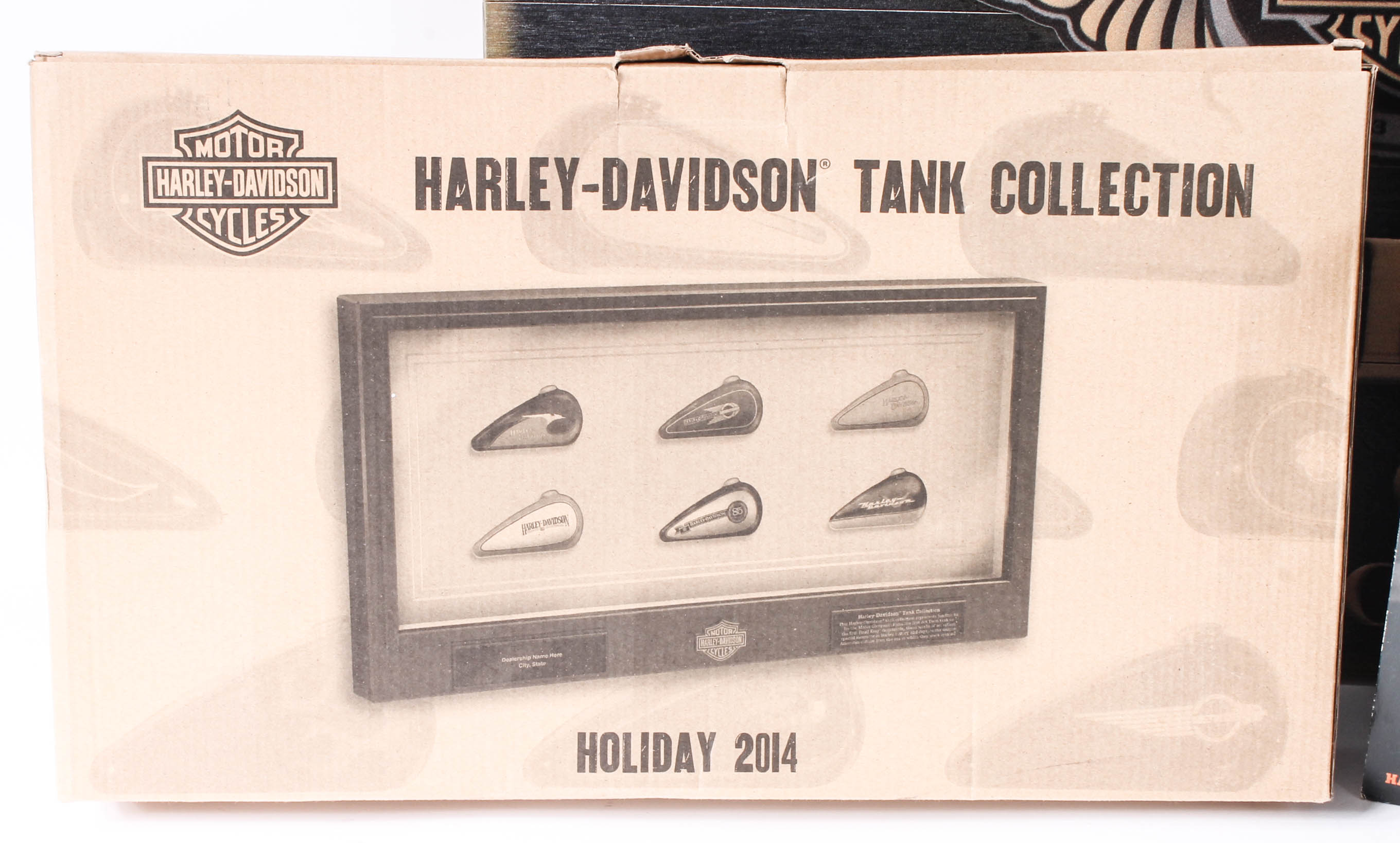 Variety of Harley-Davidson Collectibles