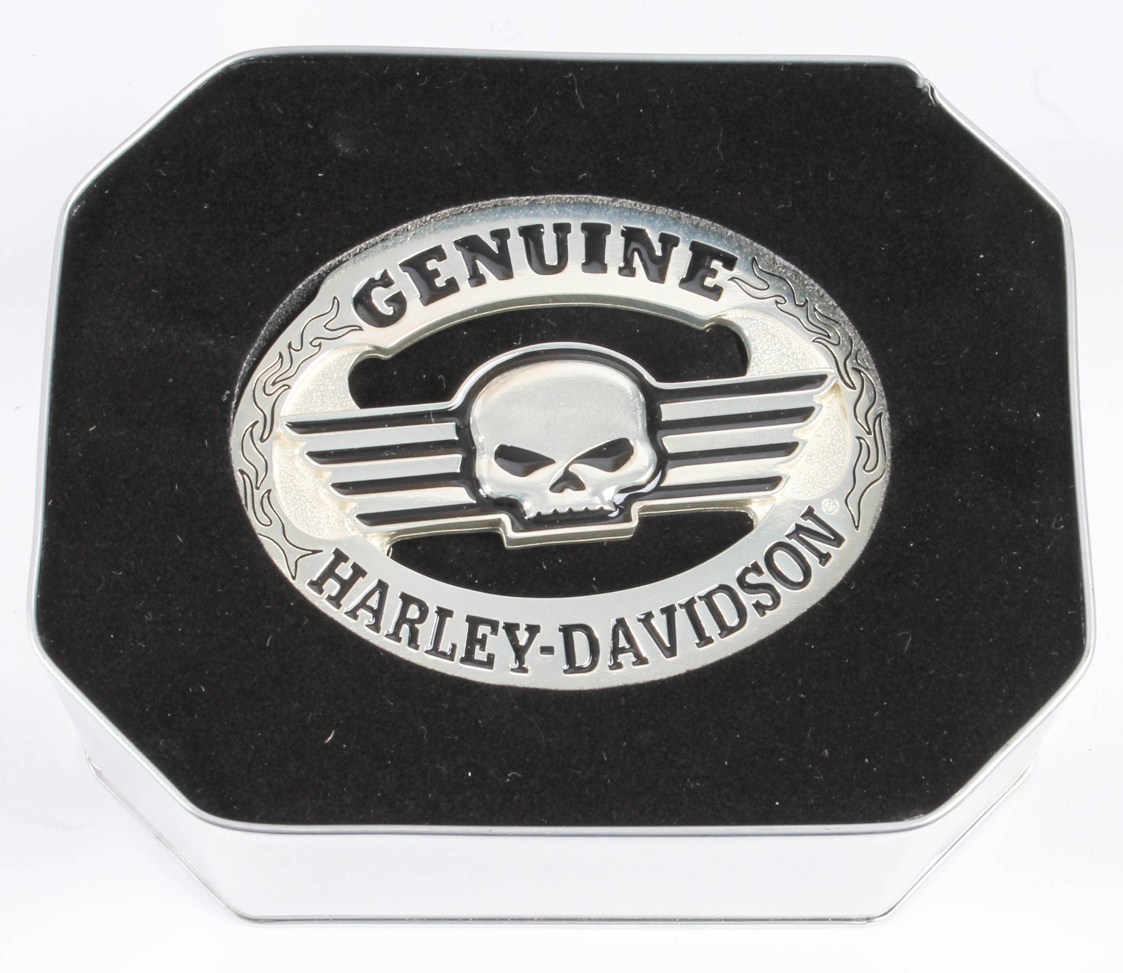 Harley-Davidson Memorabilia Featuring 80th Anniversary Banner