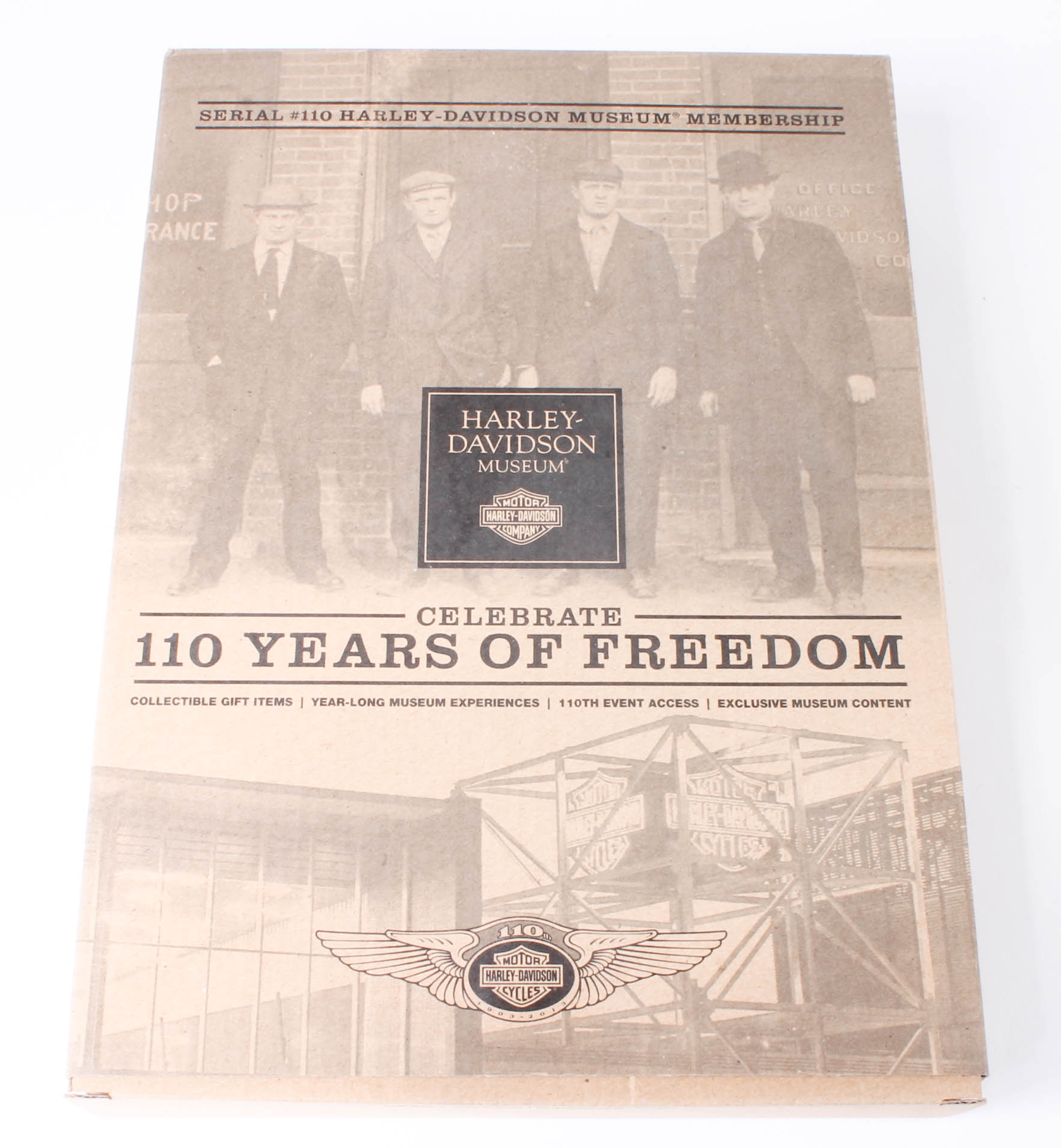 Harley-Davidson Memorabilia Featuring 80th Anniversary Banner