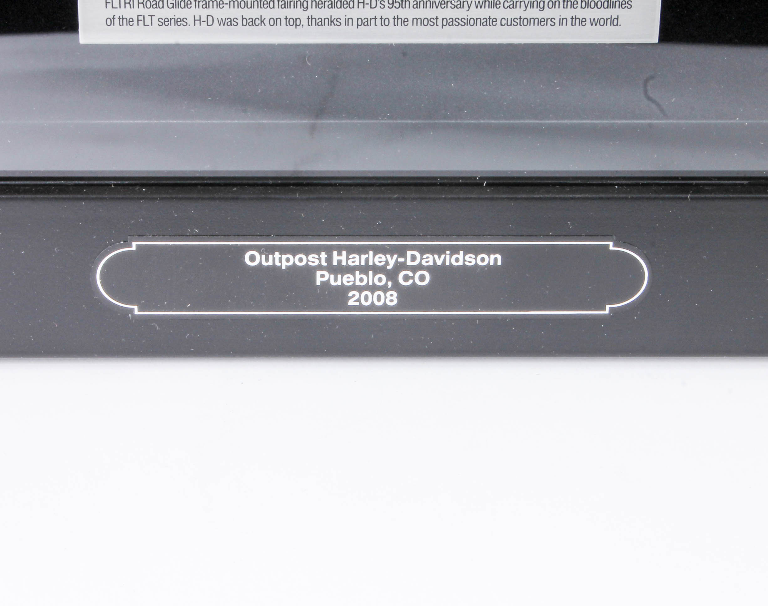Harley-Davidson Figurine Collection and a Phone Charging Station