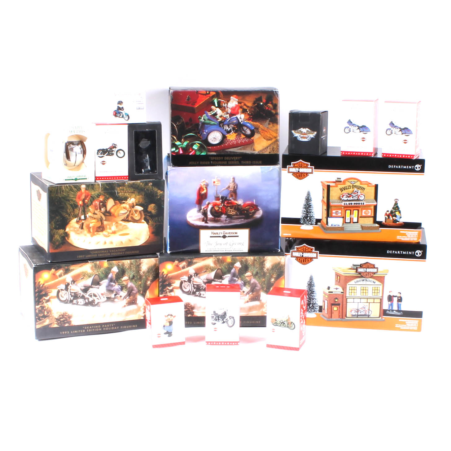 Harley-Davidson Christmas Theme Collectible Decor