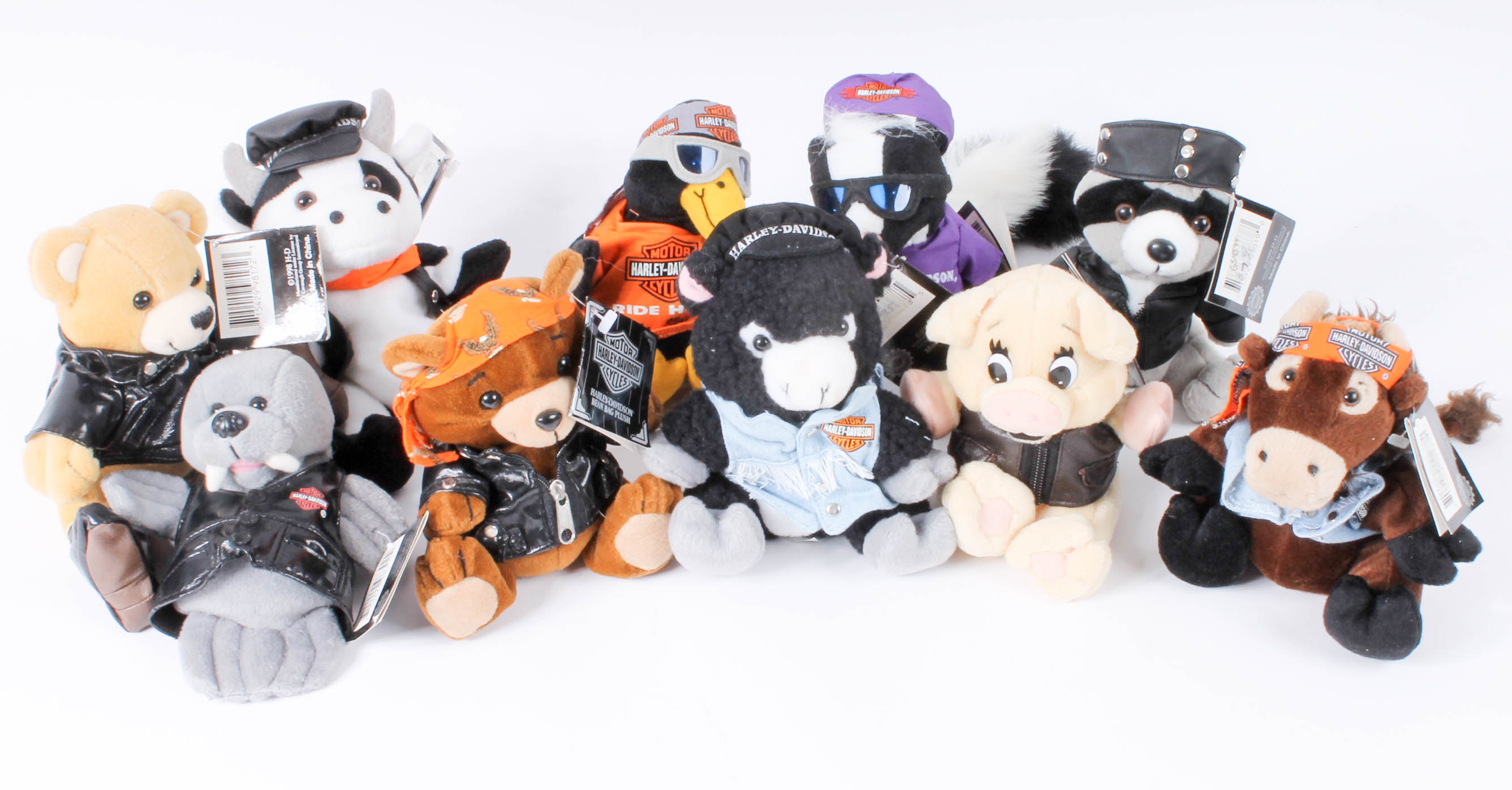 Harley-Davidson Stuffed Animal Assortment