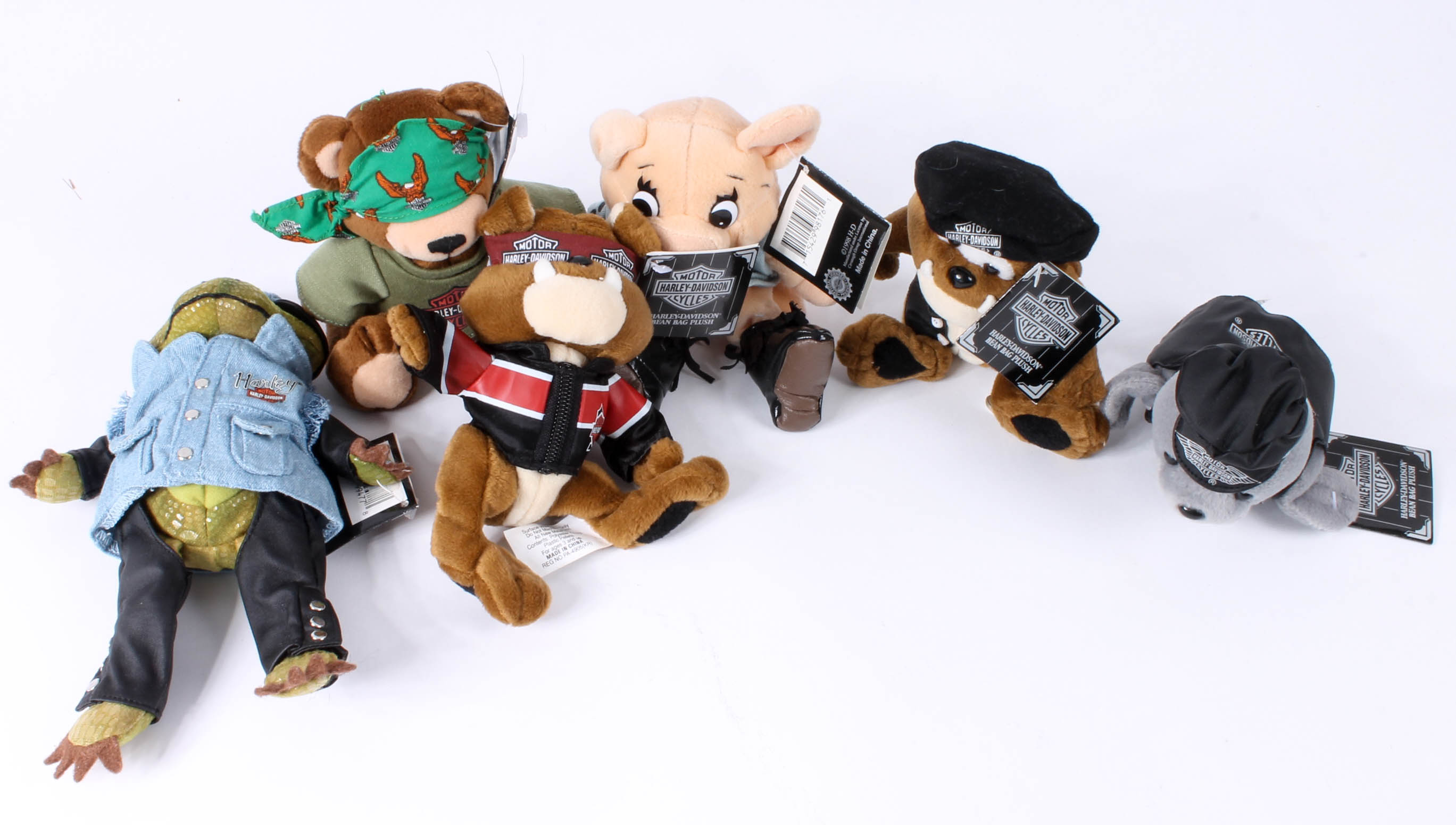Harley-Davidson Stuffed Animal Assortment