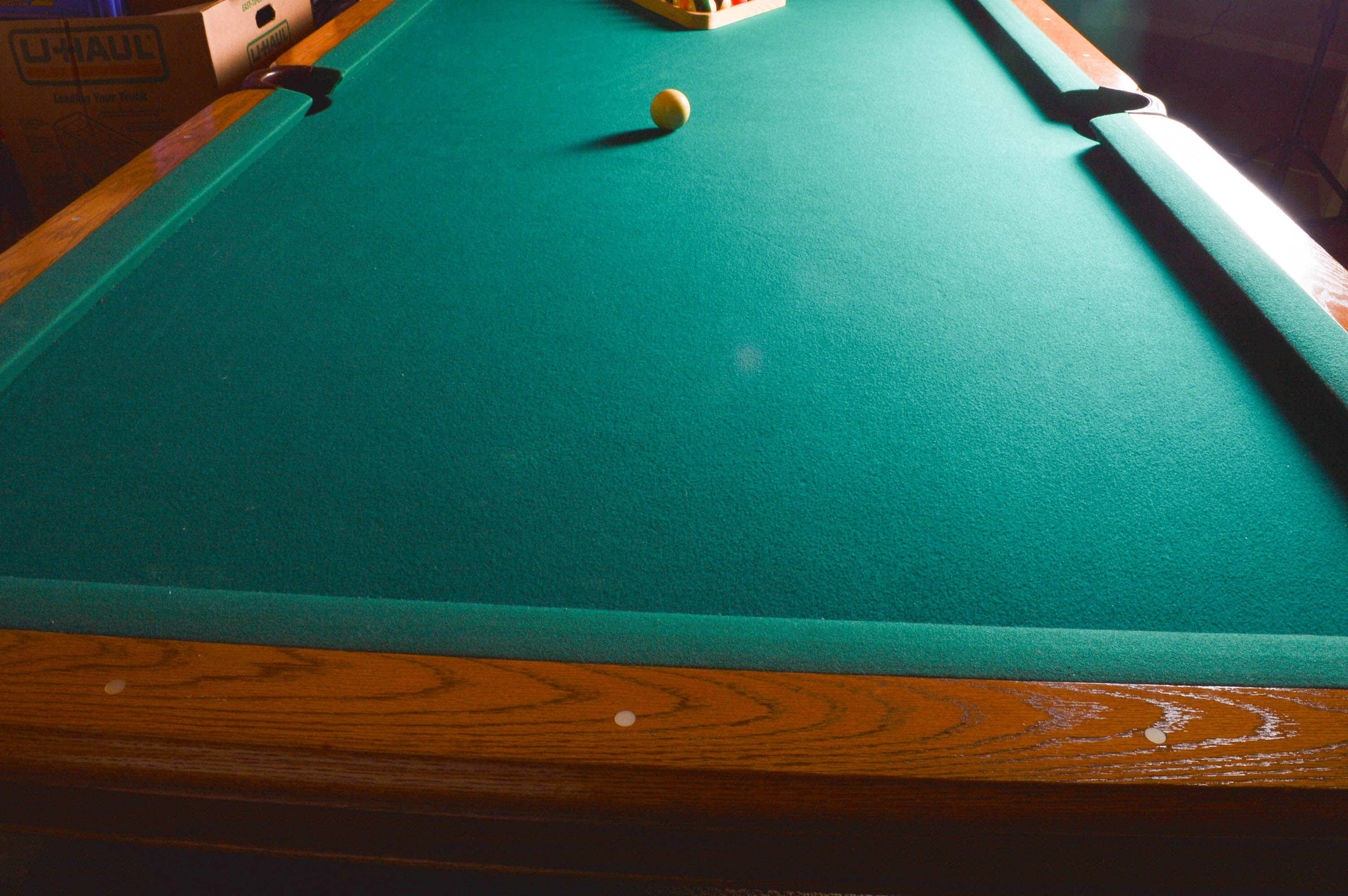 AMF PlayMaster Oak Pool Table