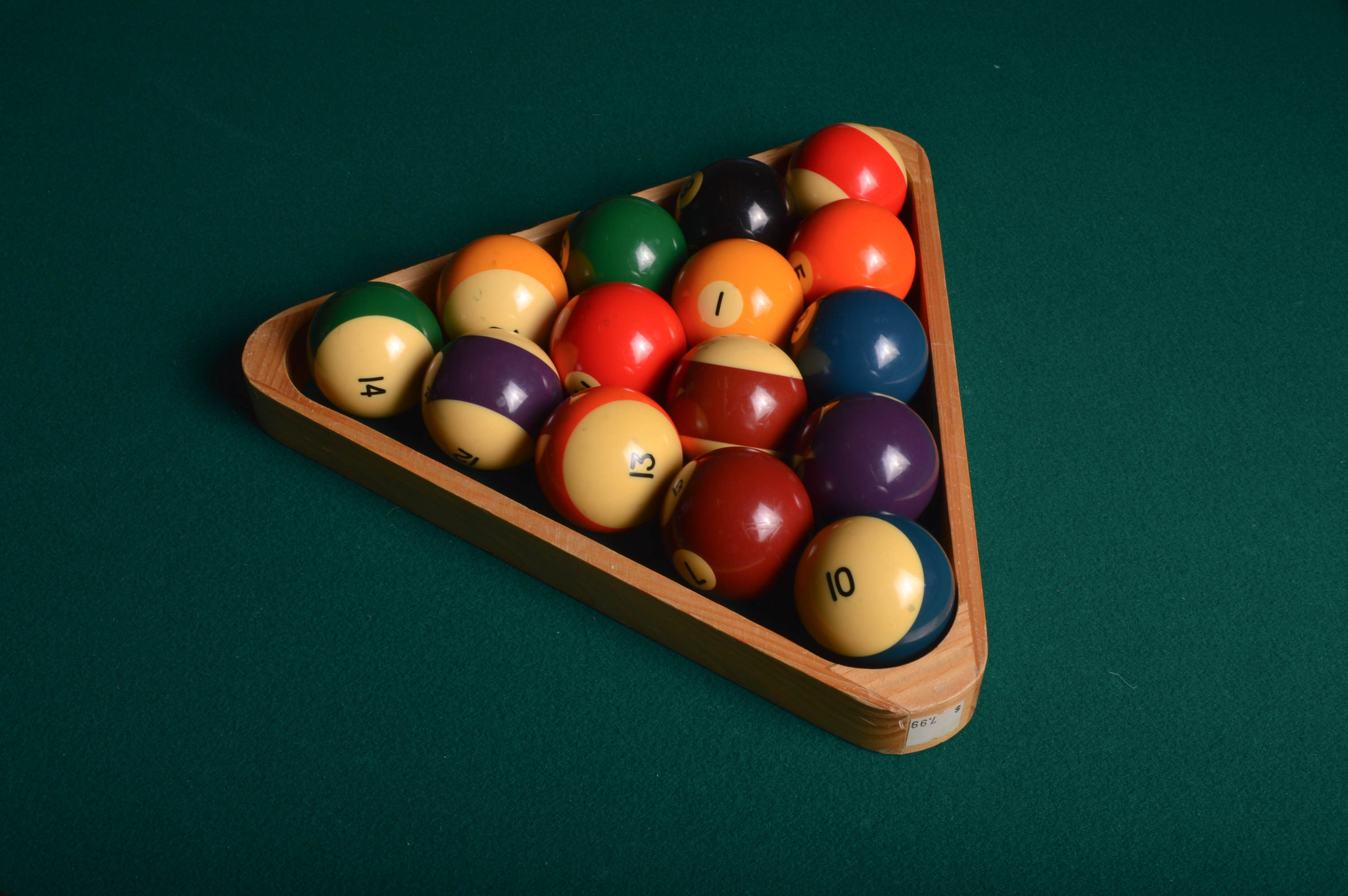 AMF PlayMaster Oak Pool Table