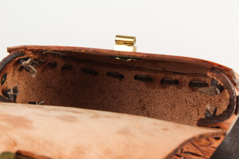 Assorted Leather Bags and Gloves